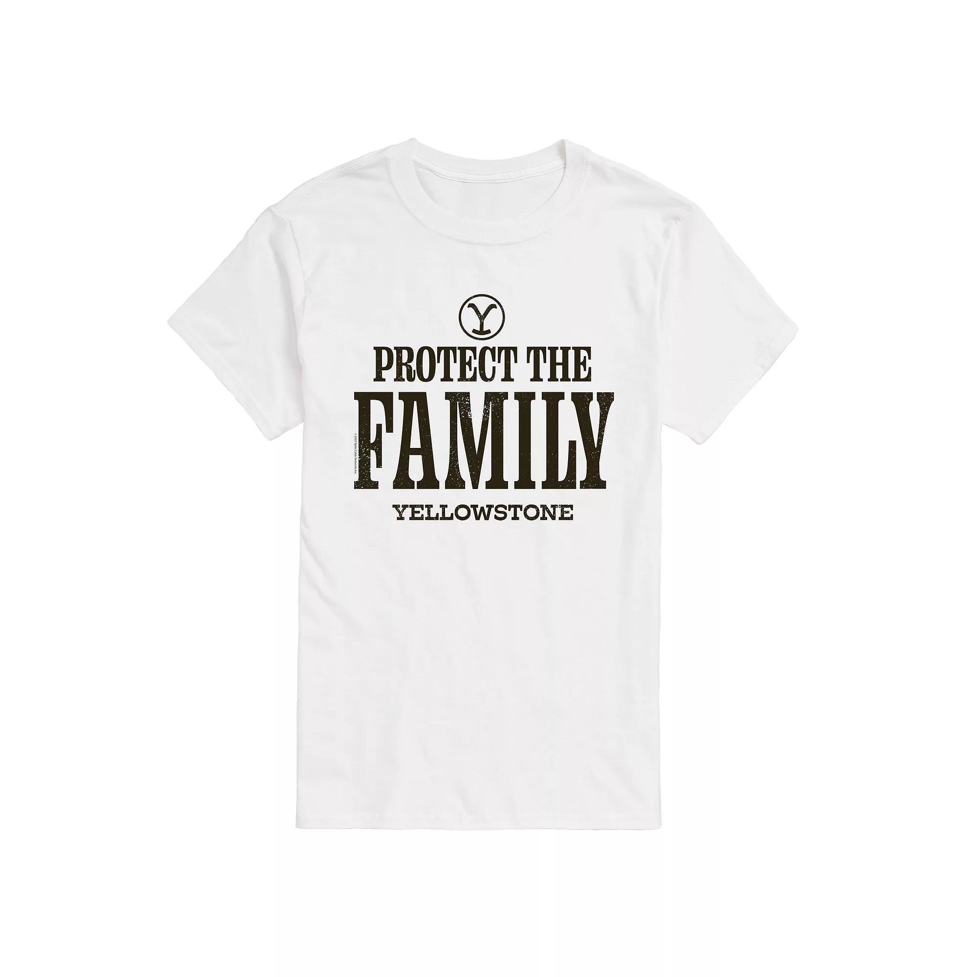 Big & Tall Yellowstone We Are Family Tee, Mens Product Image