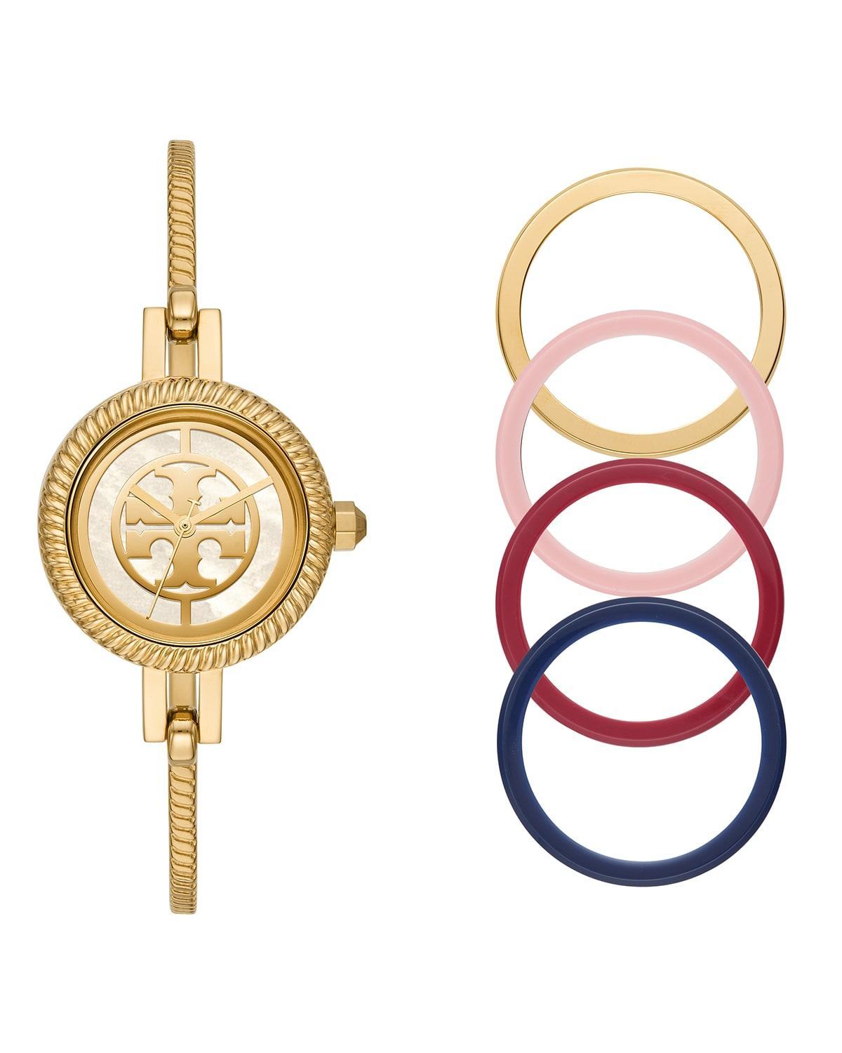 Tory Burch The Reva Bangle Bracelet Watch Gift Set, 27mm Product Image