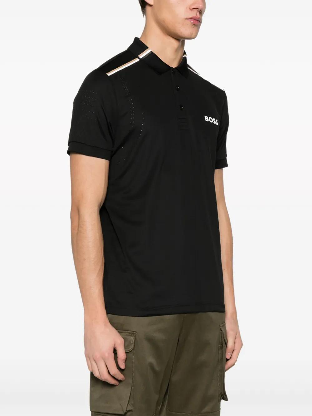 x Matteo Berrettini rubberised-logo polo shirt Product Image