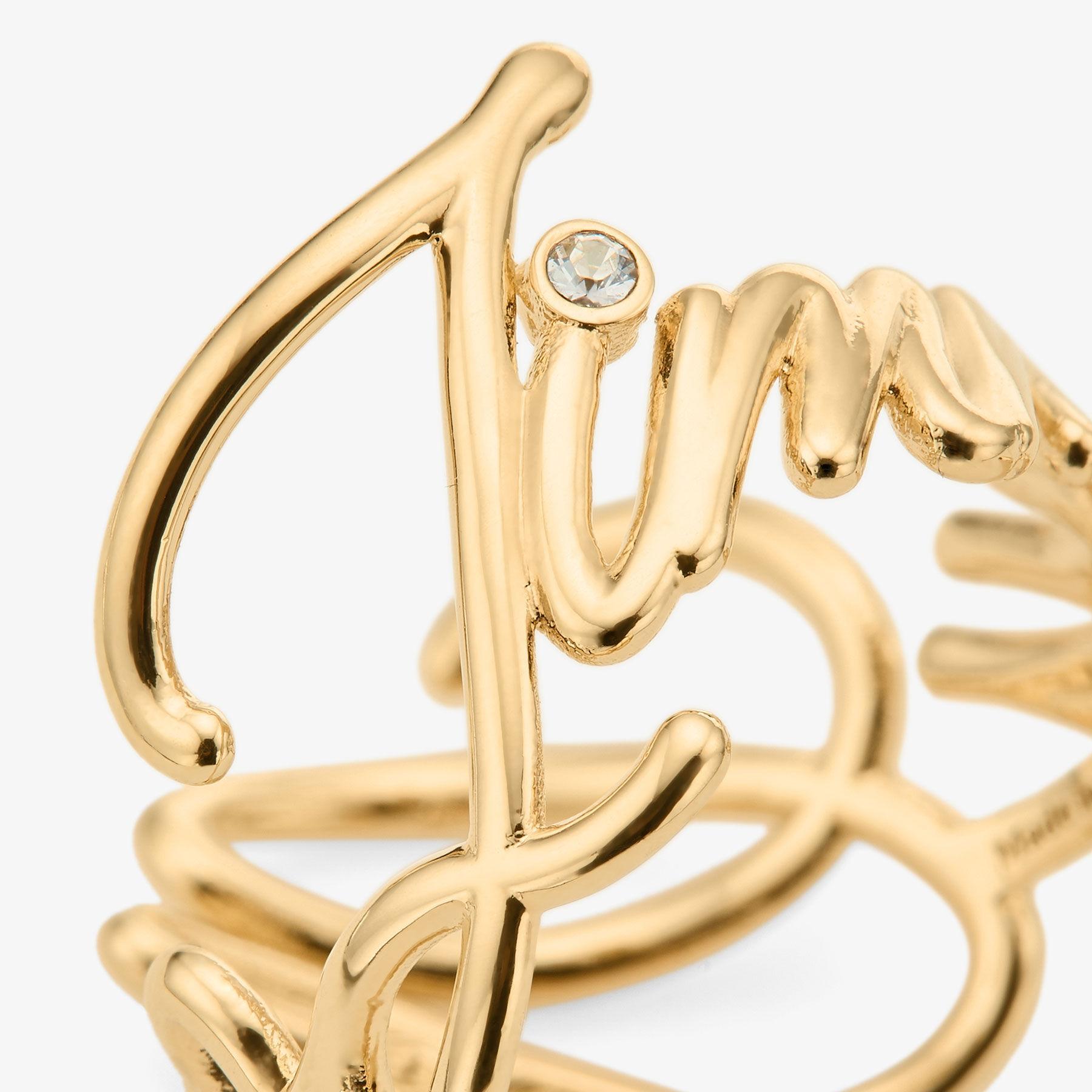 Logo Script Ring Product Image