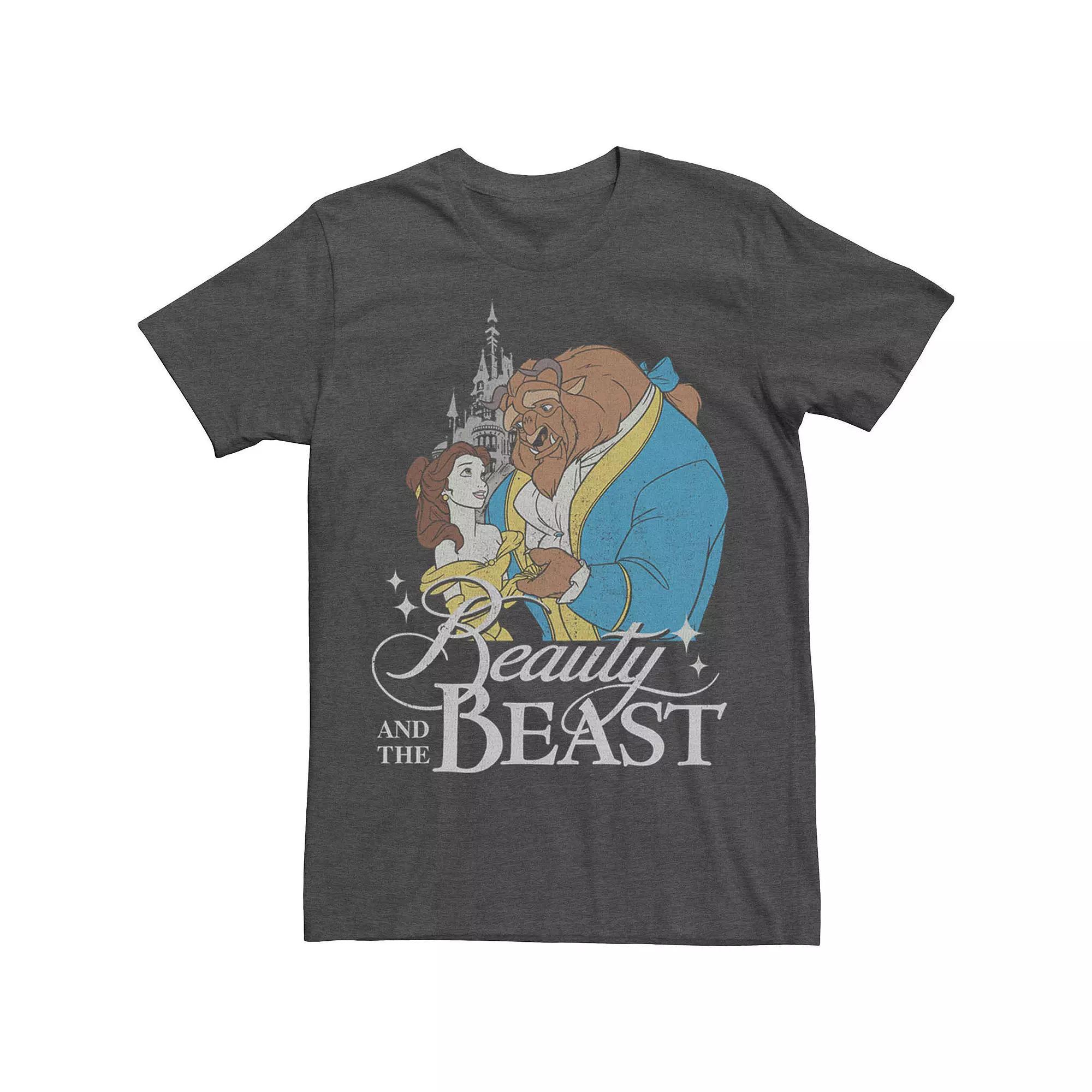 Big & Tall Disney Princesses Classic Tee, Men's, Size: XL Tall, Grey Heather Product Image