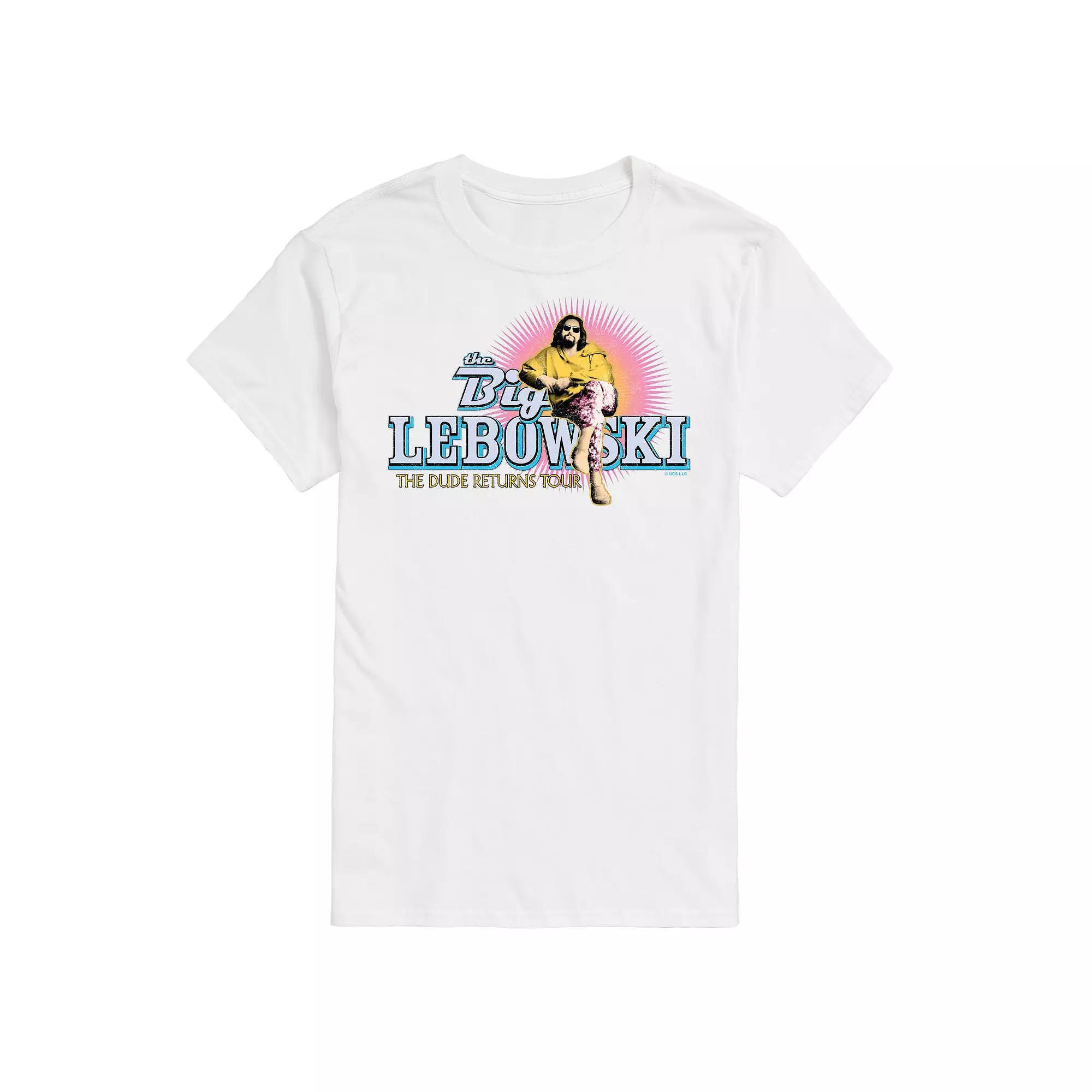 Big & Tall The Big Lebowski Returns to Tour Tee, Mens Product Image