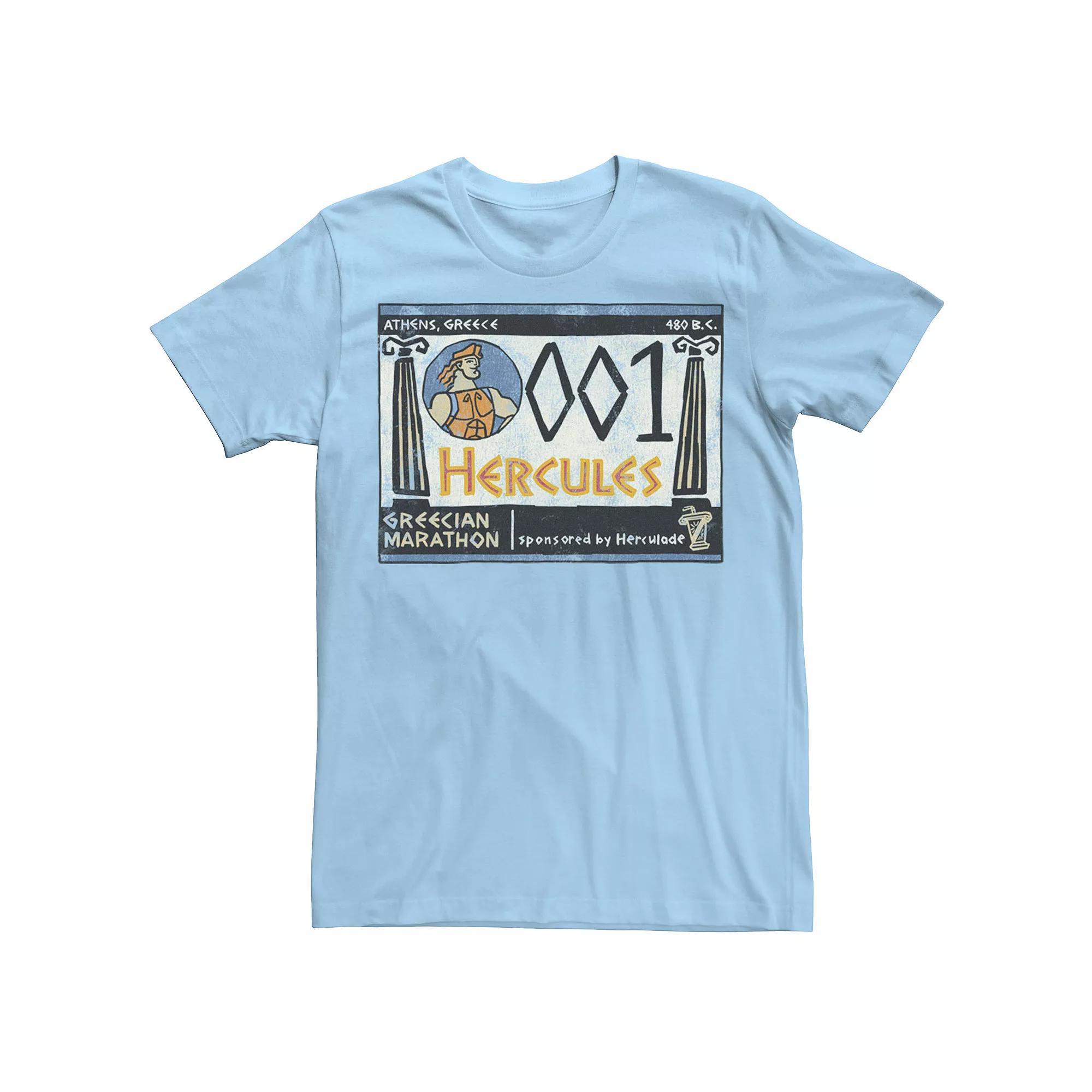 Disneys Hercules Mens Grecian Marathon Poster Tee Product Image