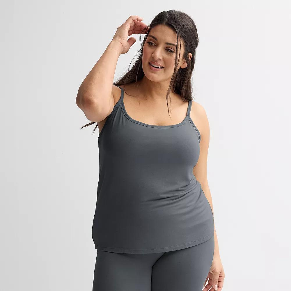 Plus Size Sonoma Goods For Life Cami Sleep Top, Womens Product Image
