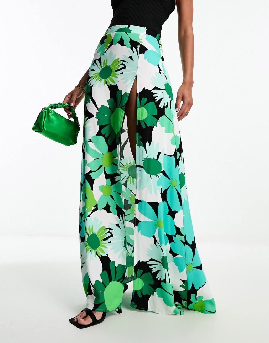 AFRM Deren high rise maxi skirt Product Image