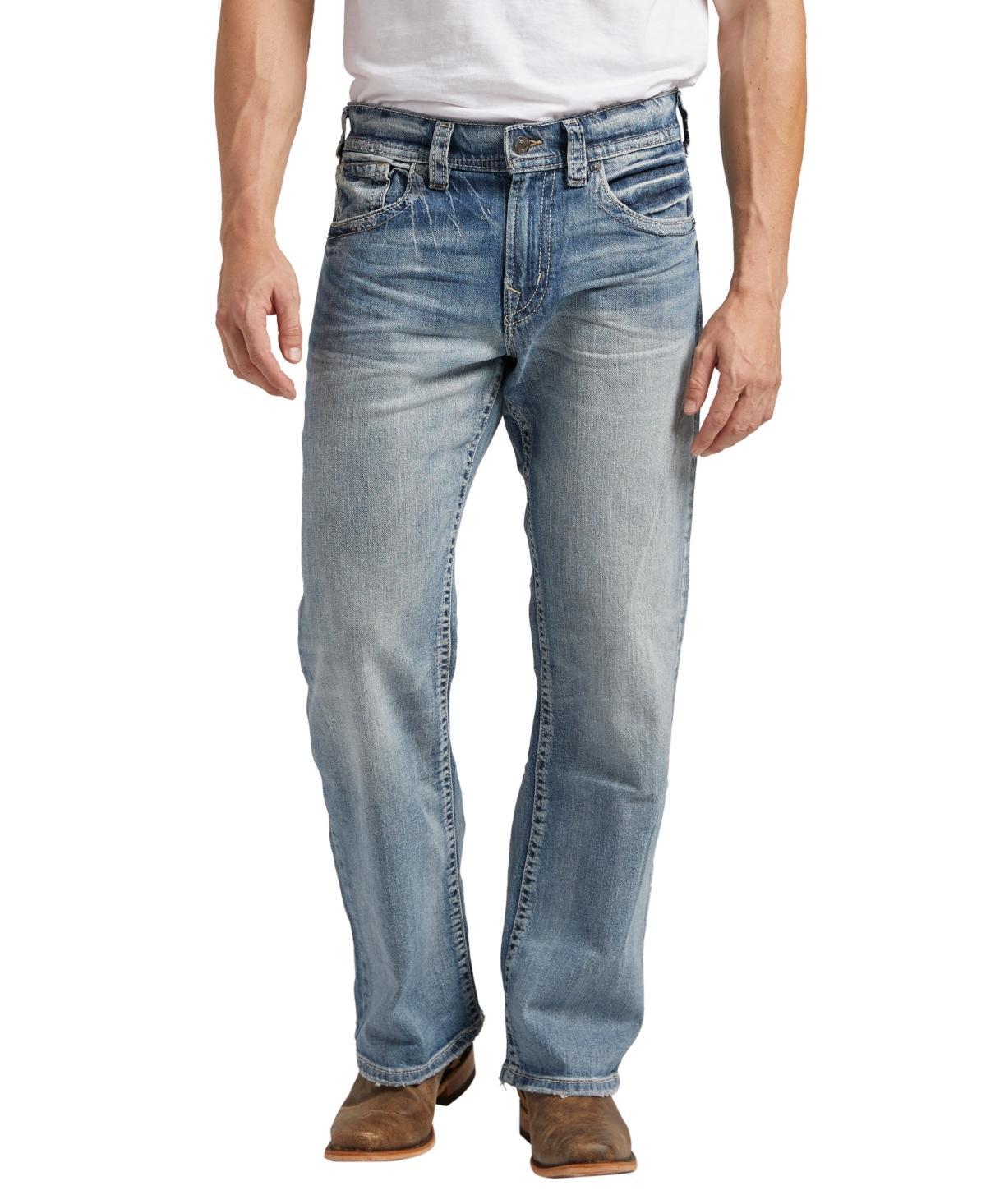 Silver Jeans Co. Gordie Relaxed Fit Light Wash Jeans Product Image