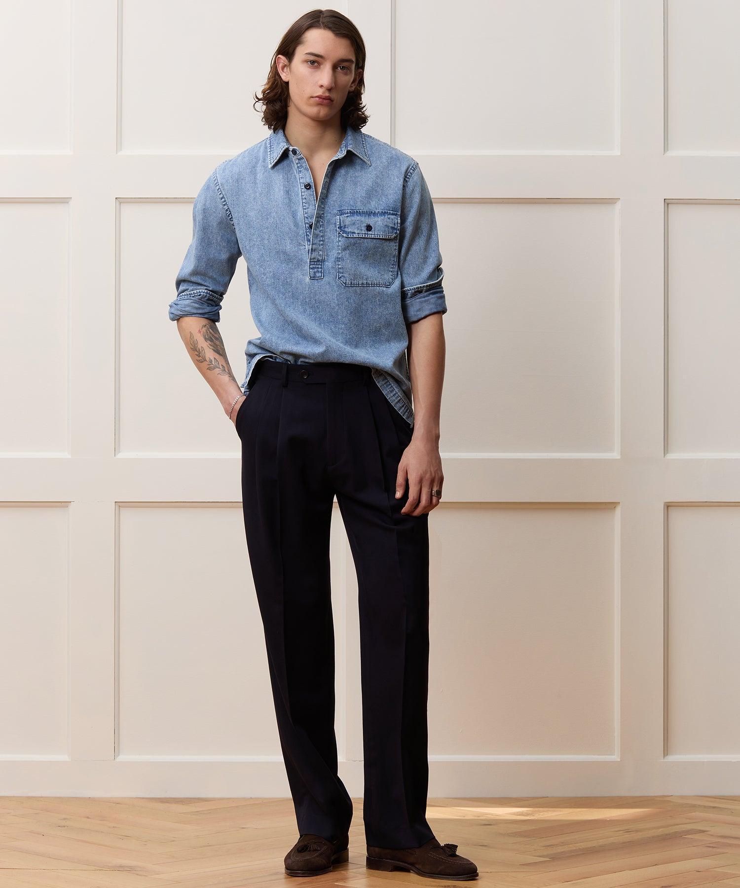 Italian Gabardine Wythe Trouser Product Image