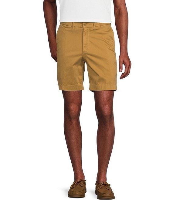 Cremieux Blue Label Madison Classic Fit Garment-Dyed 8#double; Inseam Shorts Product Image