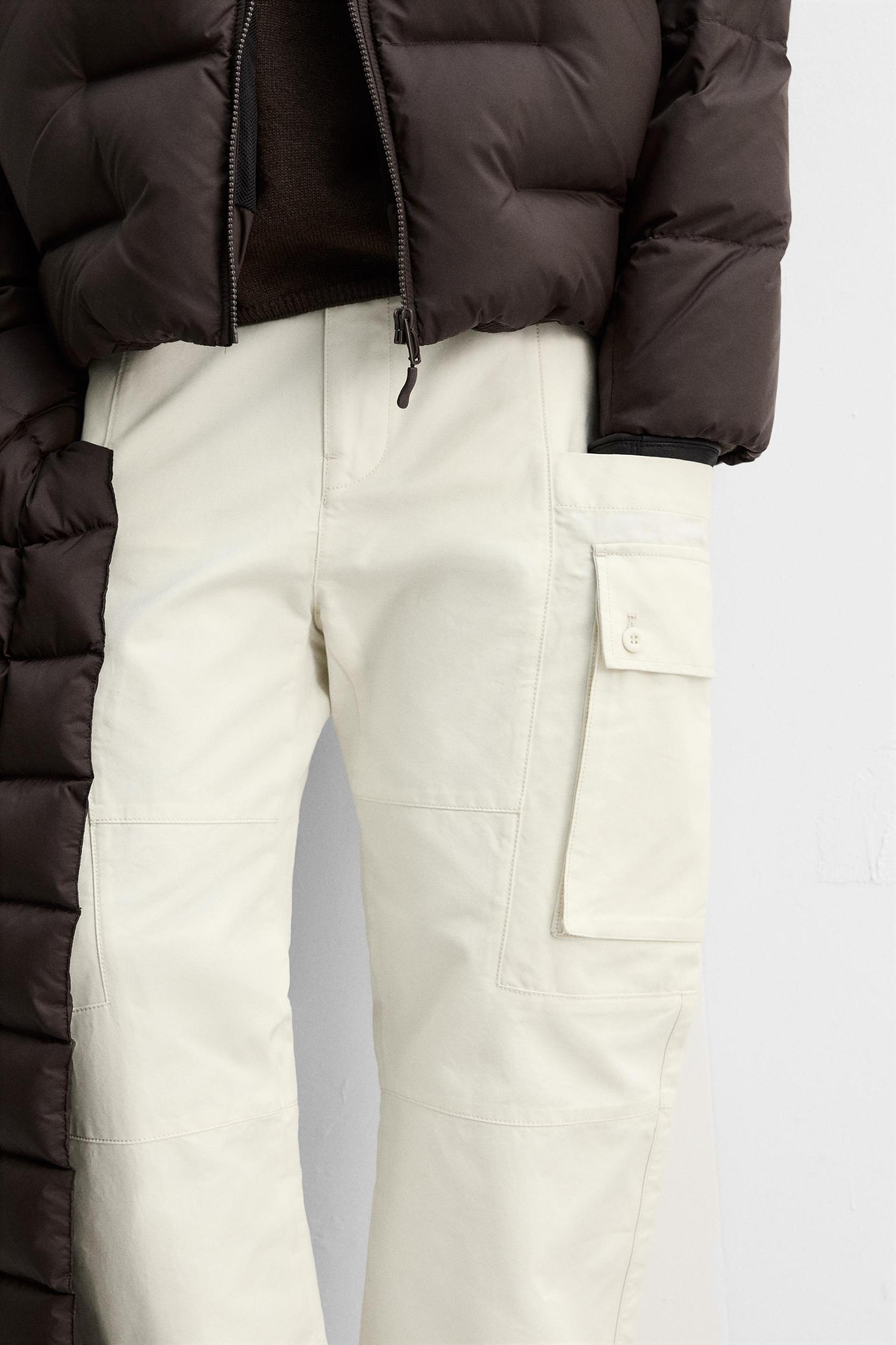 CANVAS CARGO PANTS Product Image