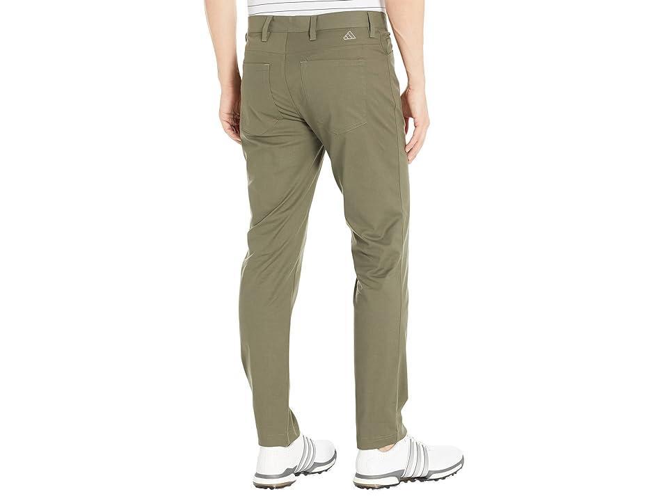 adidas Golf Go-To Five-Pocket Tapered Fit Pants (Clear ) Men's Clothing Product Image