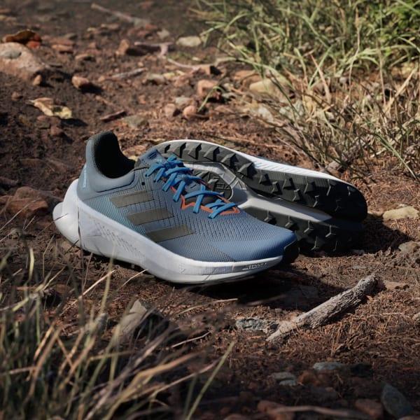 adidas Terrex Soulstride Ultra Trail Running Shoes Magic Grey 9 Mens Product Image