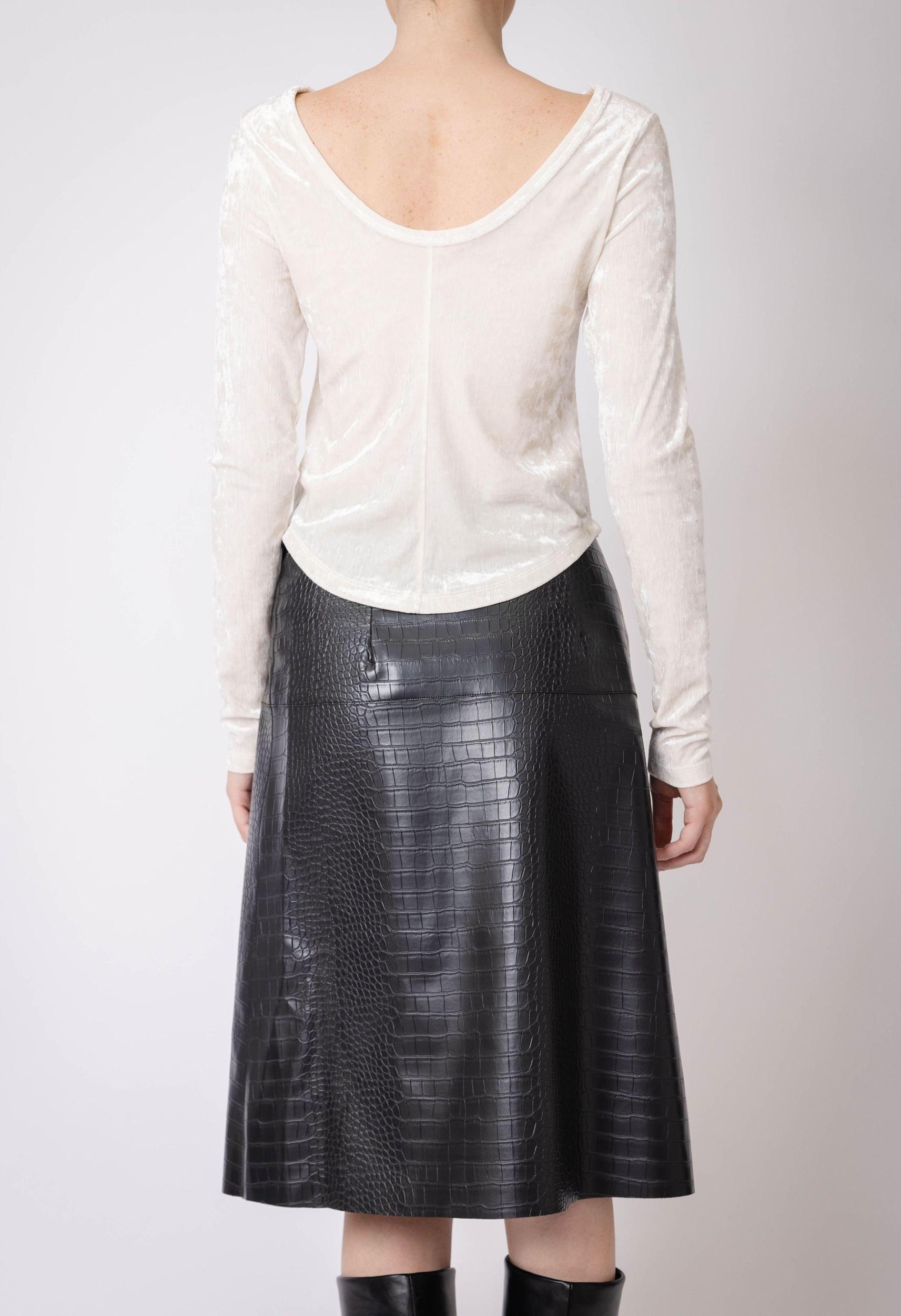Eleanor Top In Pearl Product Image