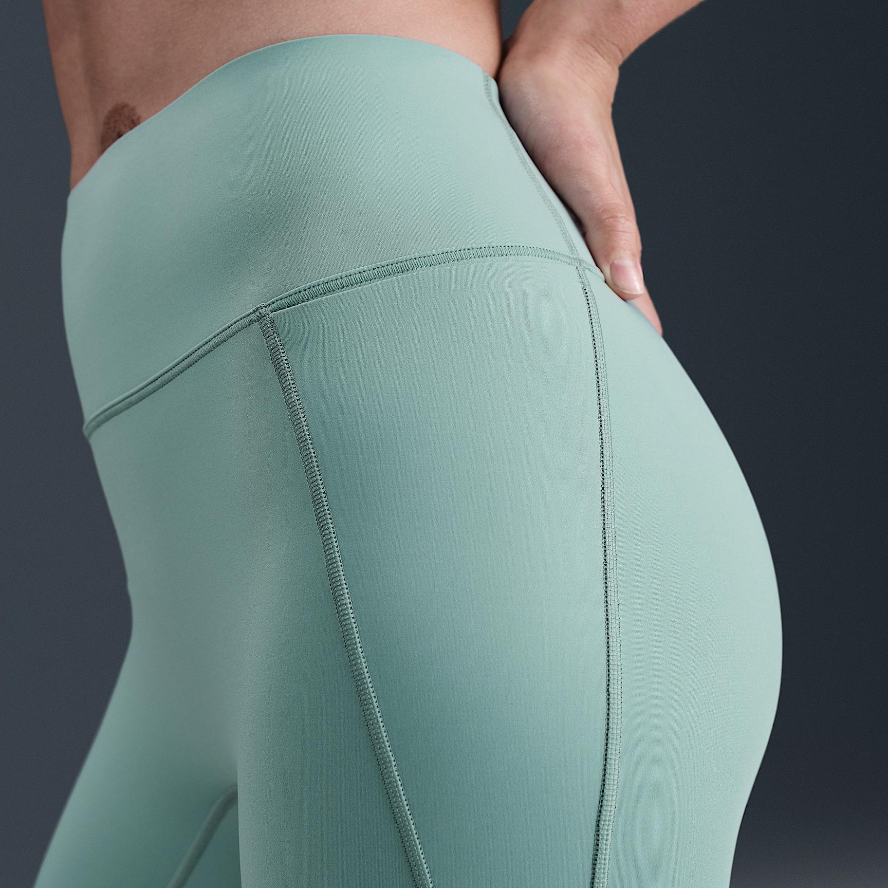 Nike Women's Universa High-Waisted 7/8 Leggings with No Front Seam Product Image