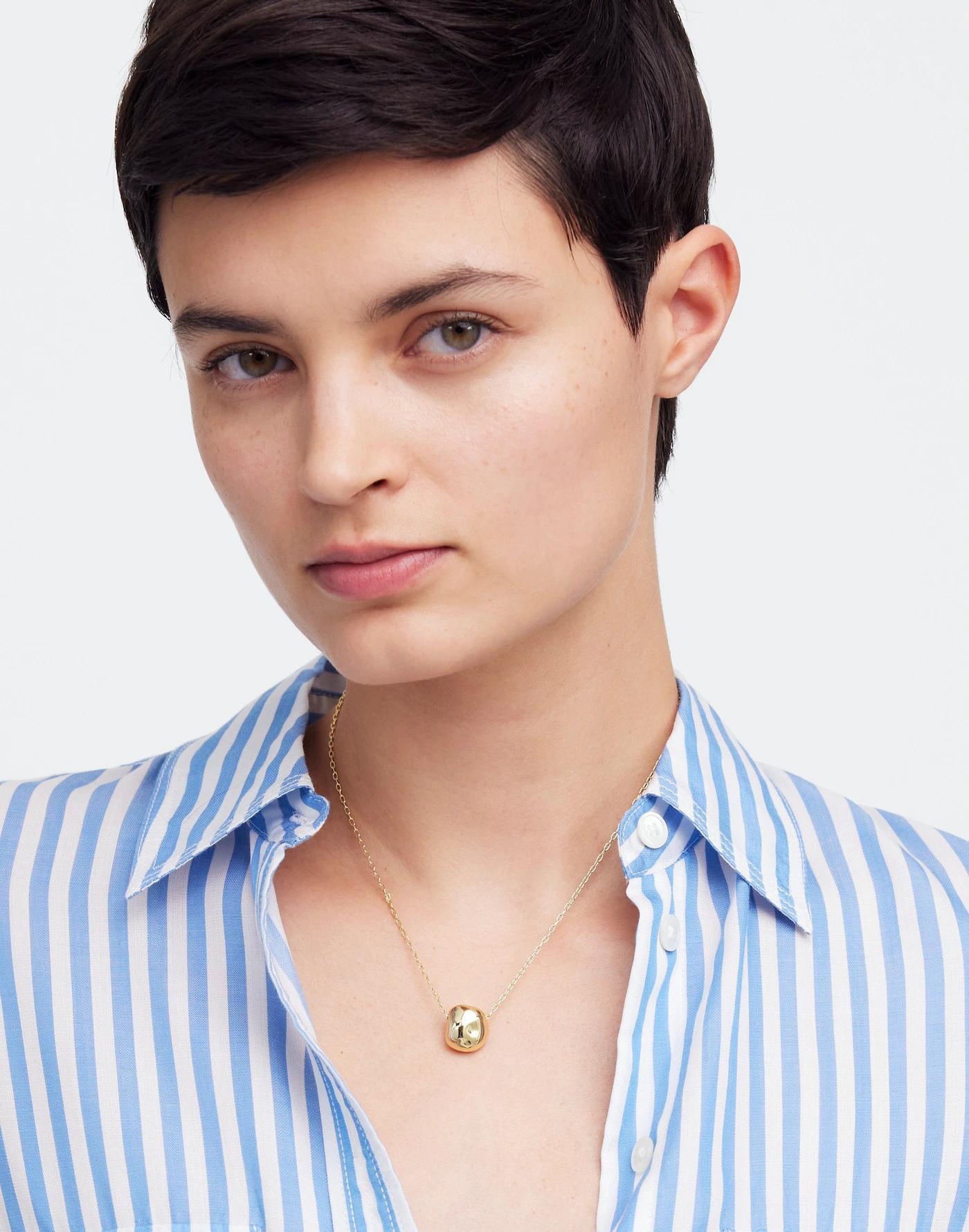 Organic Nugget Choker Necklace Product Image