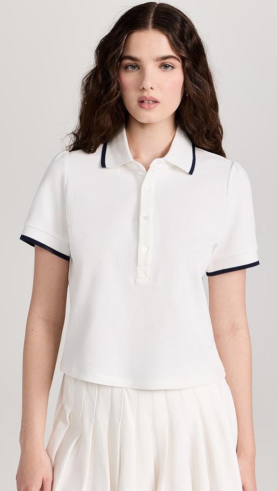The Upside Bounce Birdie Crop Polo | Shopbop Product Image