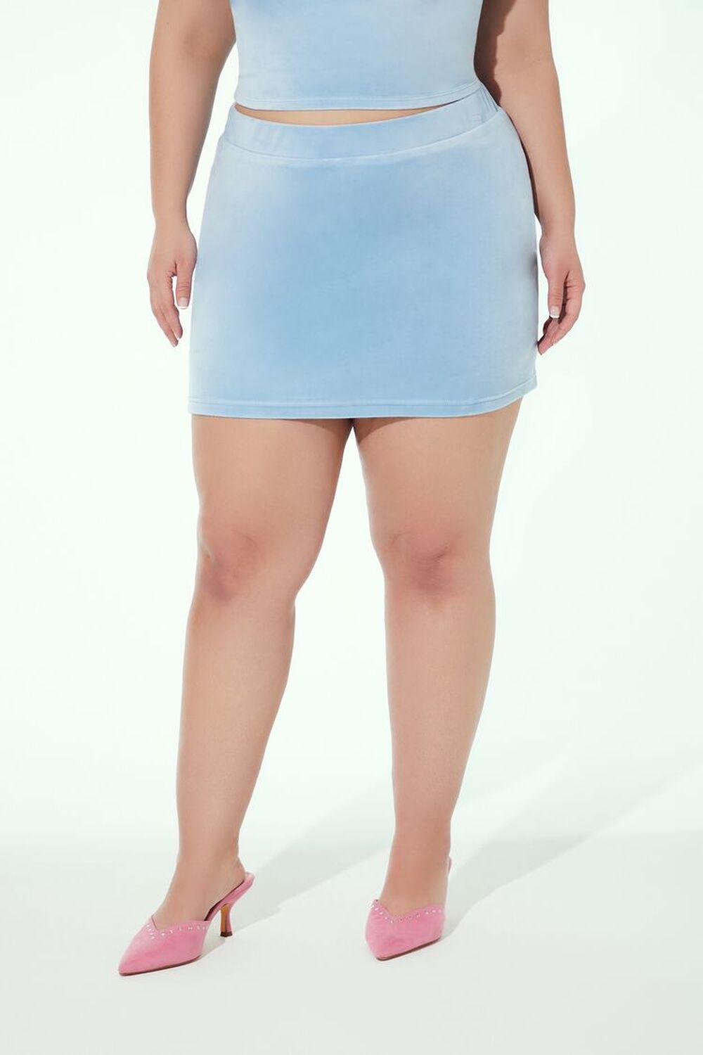 Plus Size Juicy Couture Mini Skirt Product Image
