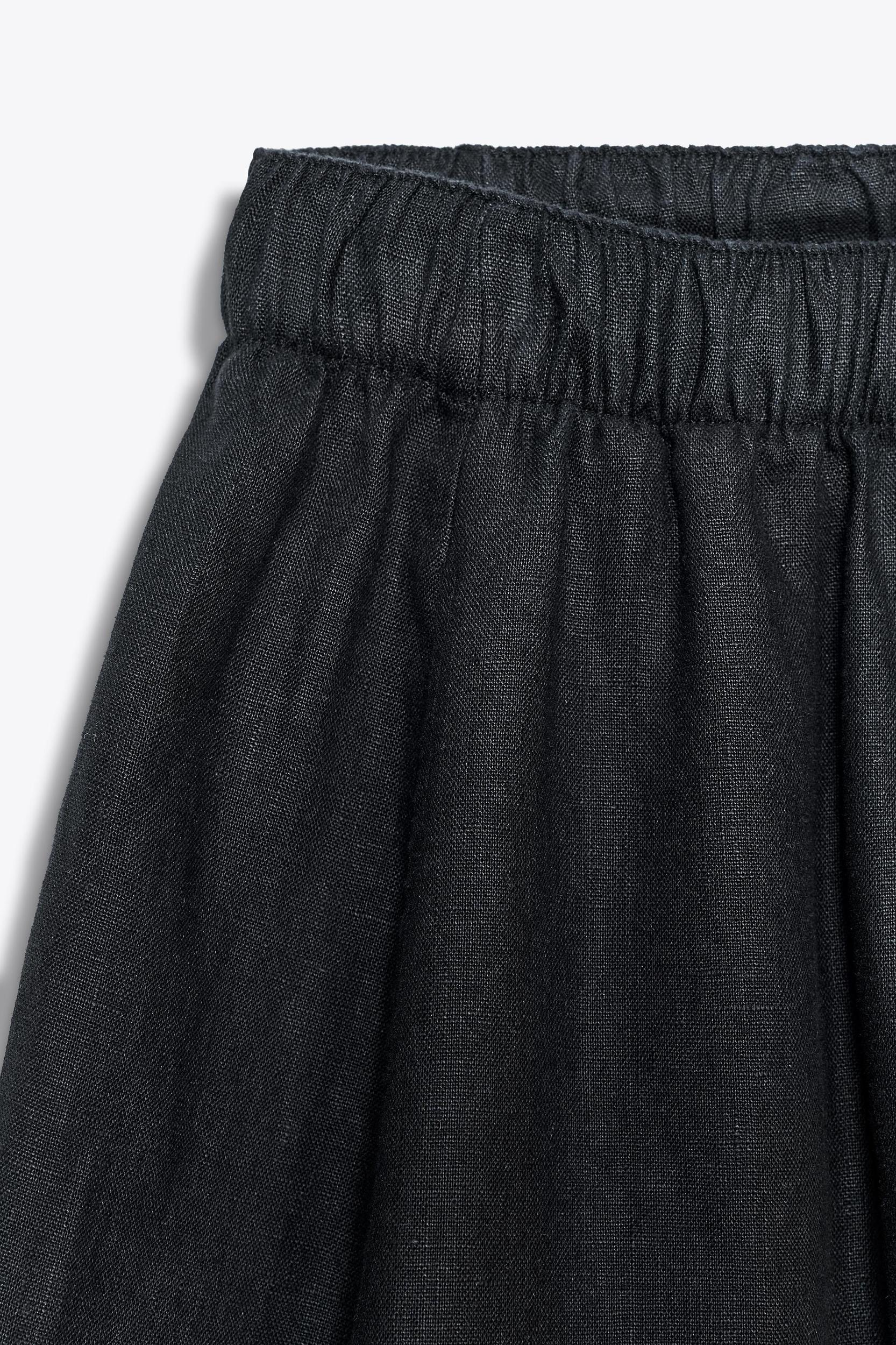 ZW COLLECTION LINEN VOLUME PANTS Product Image