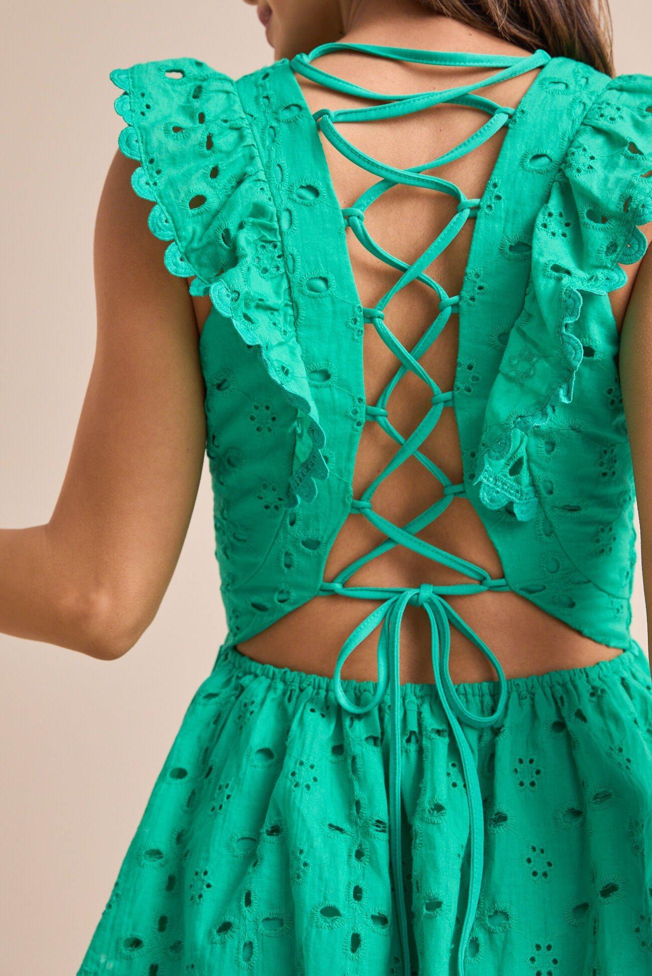 Opal Eyelet Romper Product Image