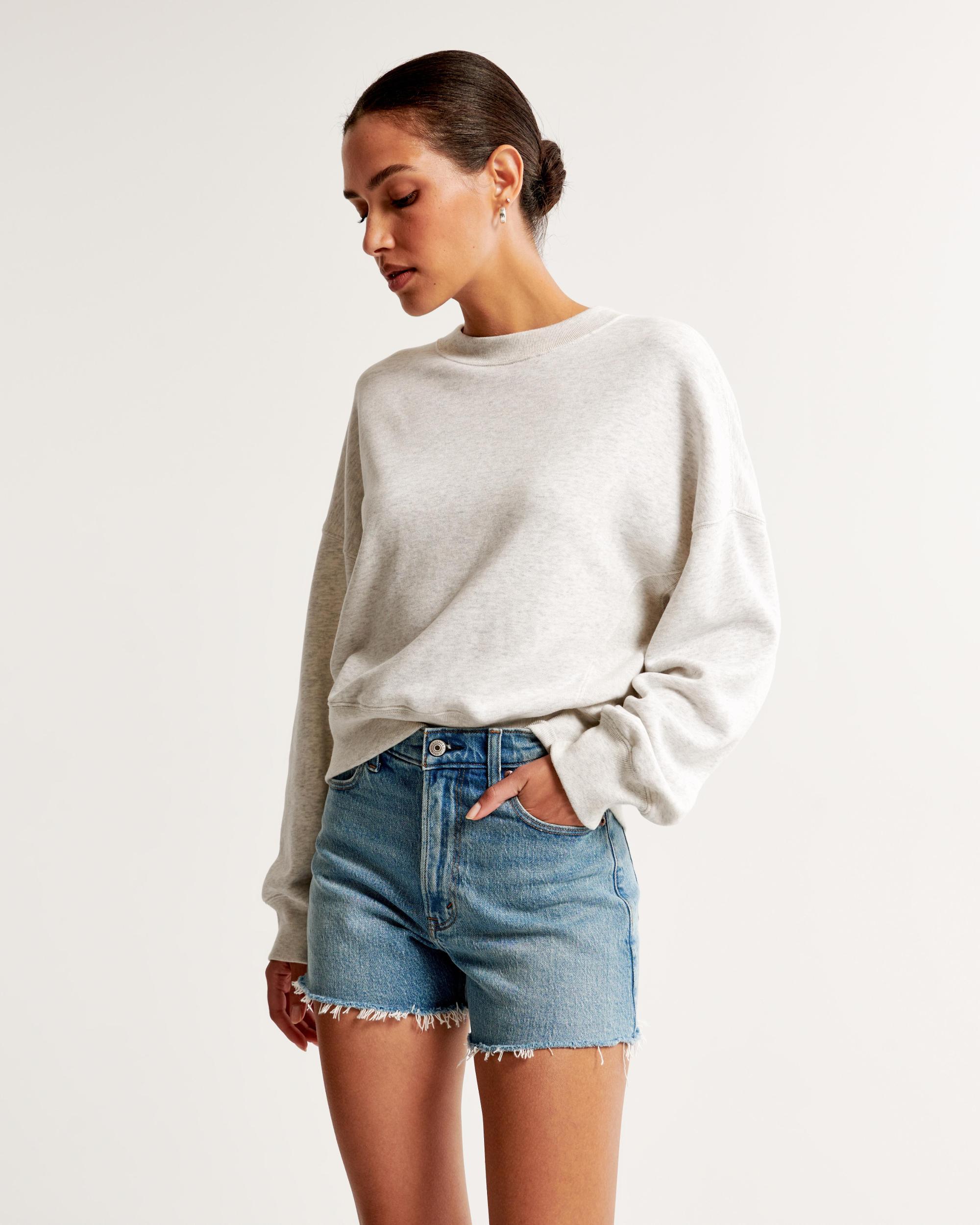 High Rise 90s Cutoff Short Product Image