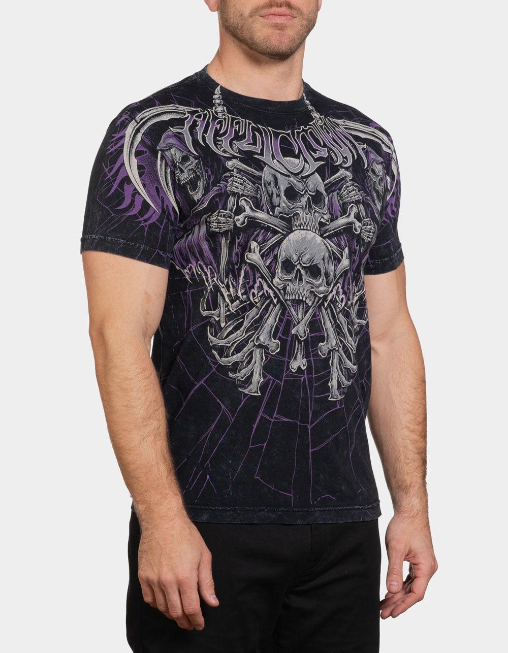 AFFLICTION Darkness Falls Mens Tee Product Image