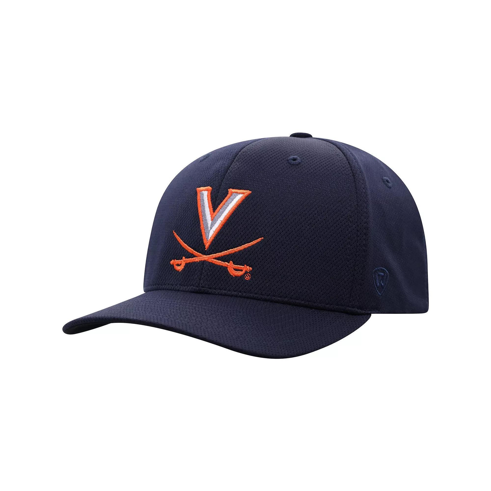 Mens Top of the World Virginia Cavaliers Reflex Logo Flex Hat Blue Product Image