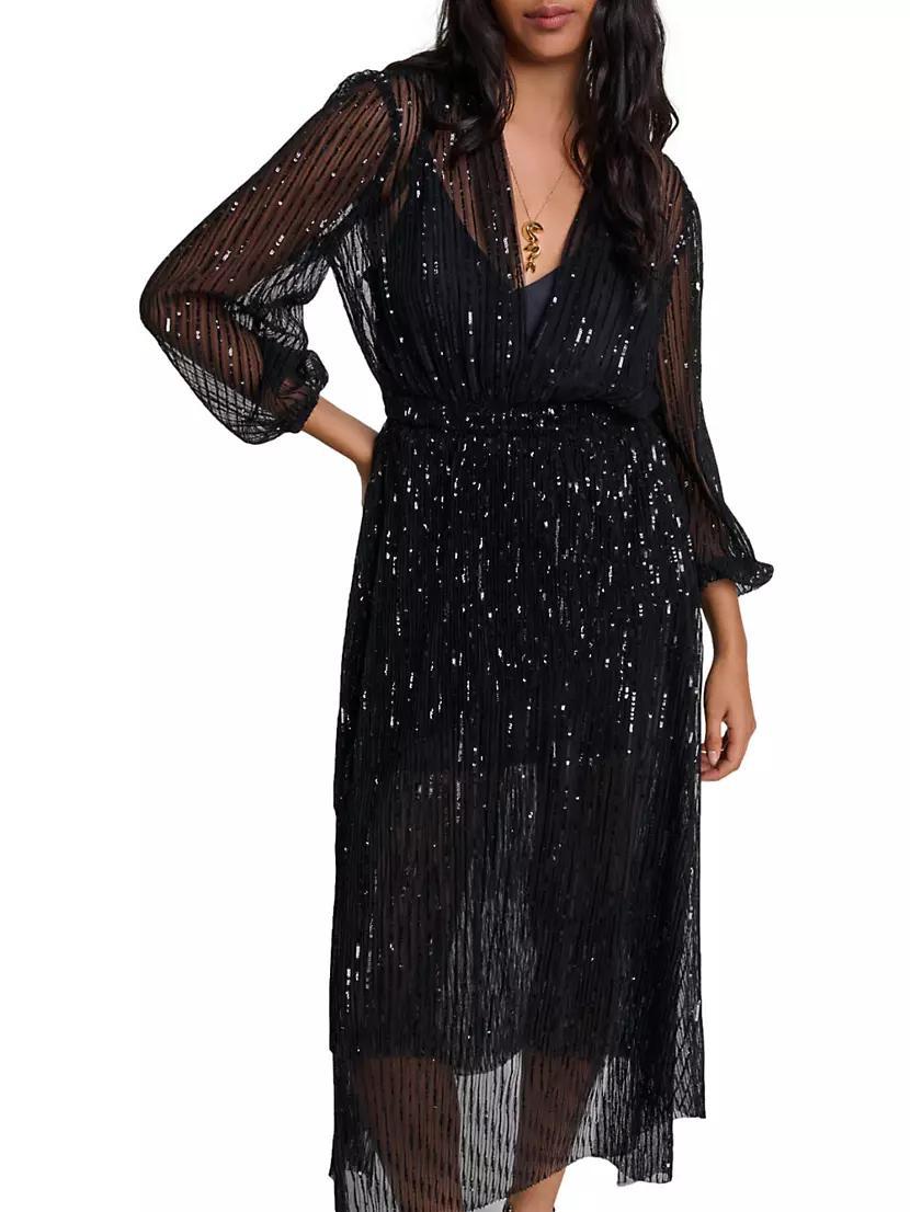 Sequin Maxi Dress Product Image