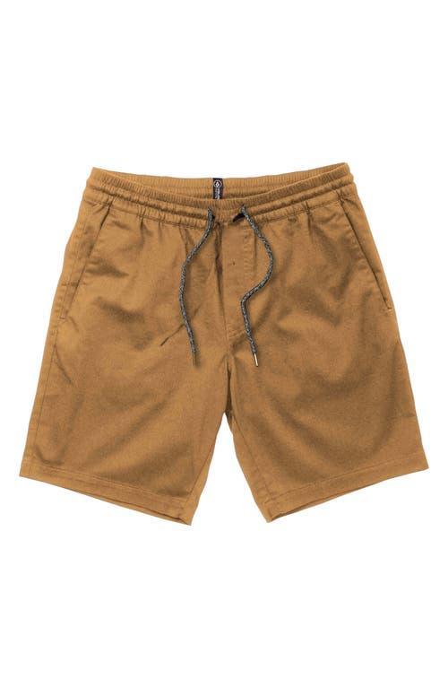 Volcom Frickin Elastic Waist 19 Outseam Shorts Product Image