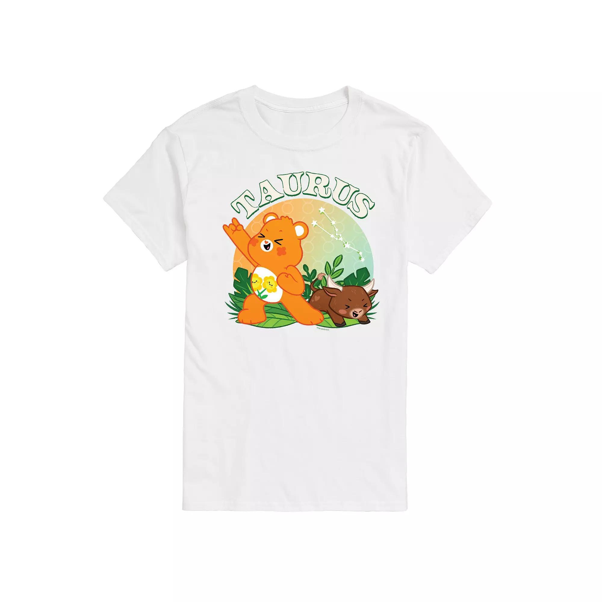 Big & Tall Care Bears Taurus Graphic Tee, Mens Product Image