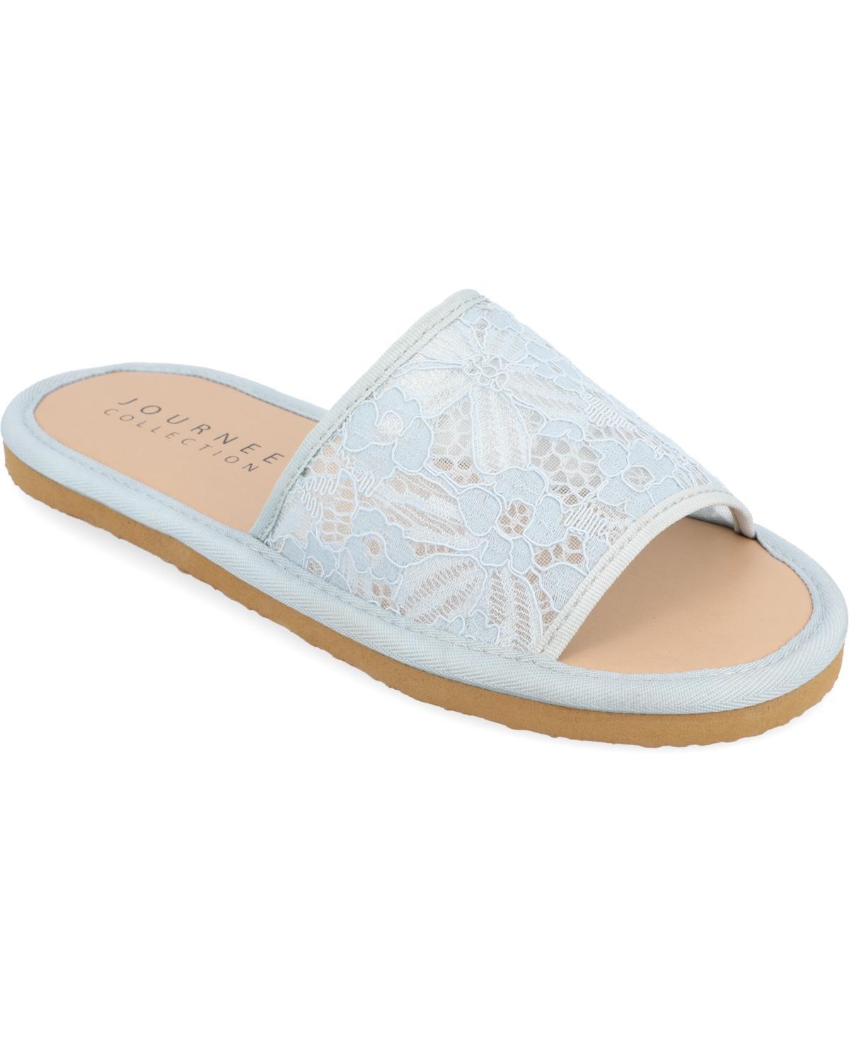 Journee Collection Womens Enola Slip On Sandals Product Image