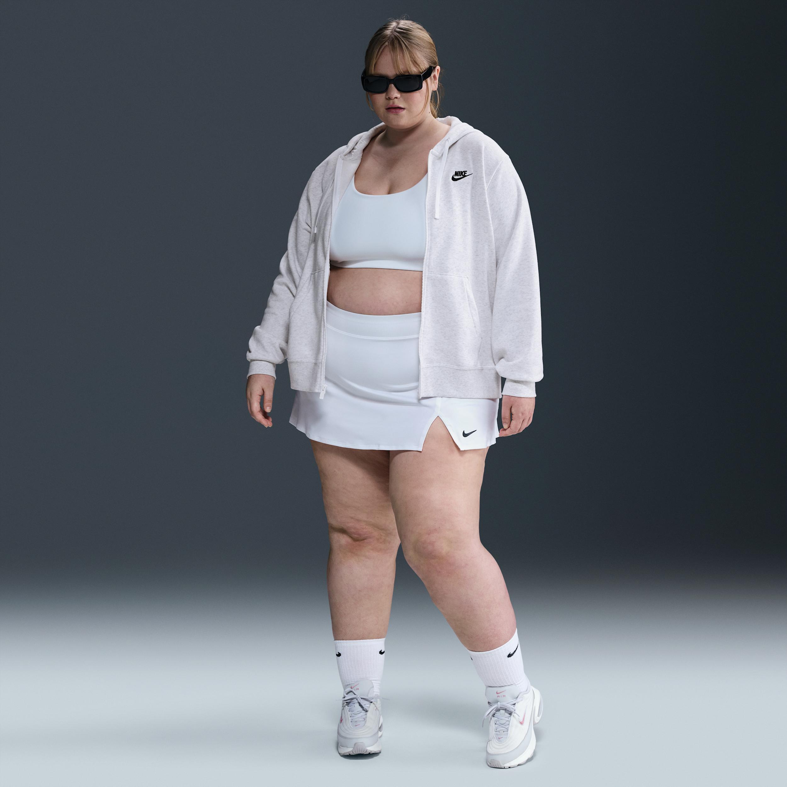 Women's Nike Sportswear Club Fleece Full-Zip Hoodie (Plus Size) Product Image