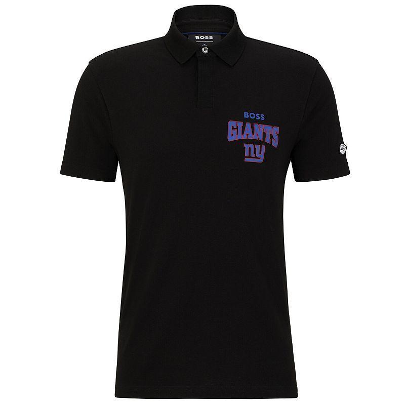 Men's BOSS X NFL  Black/White Las Vegas Raiders Punter Polo, Size: 2XL, Lvr Black Product Image