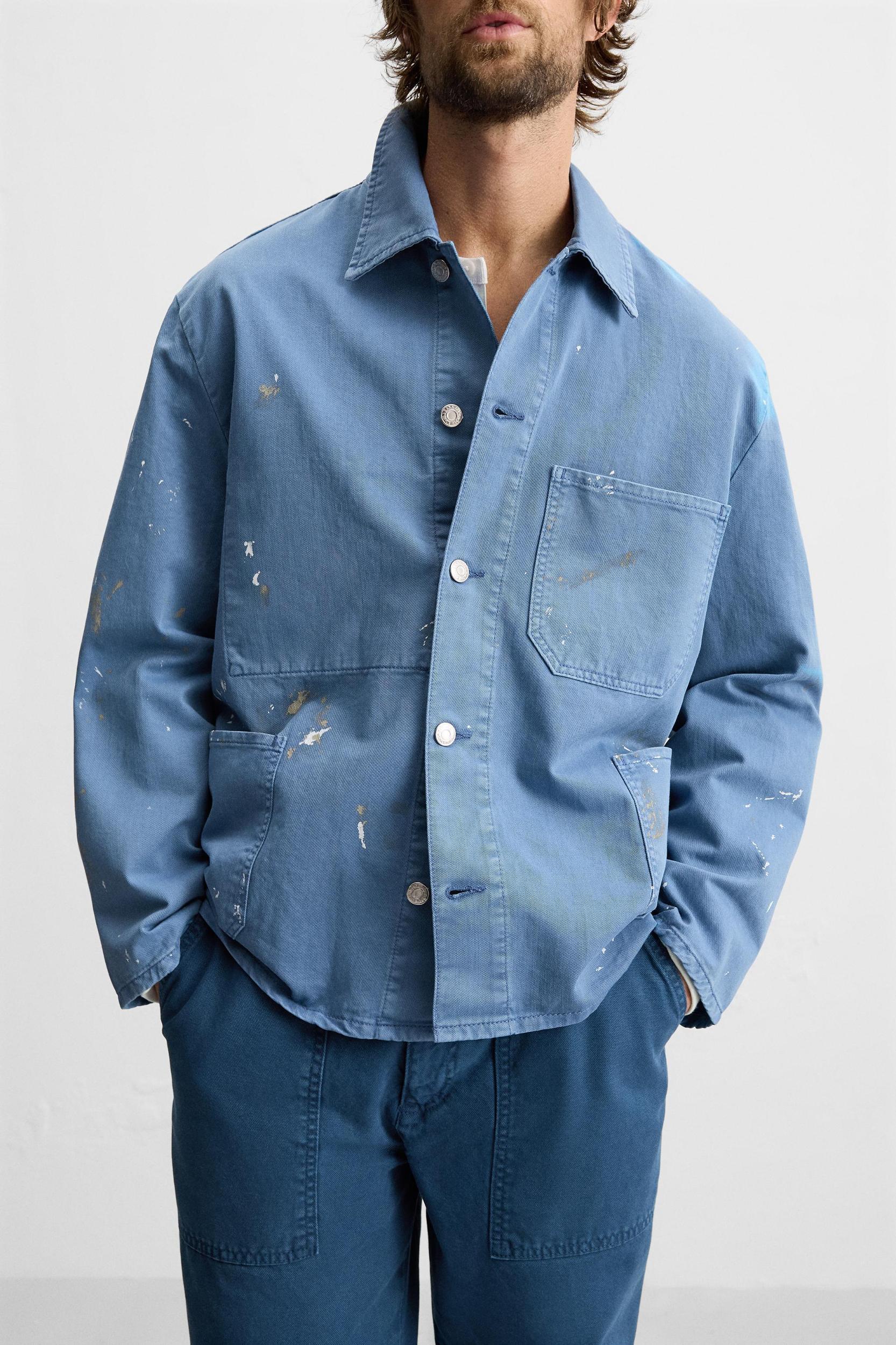 PAINT SPLATTER OVERSHIRT Product Image