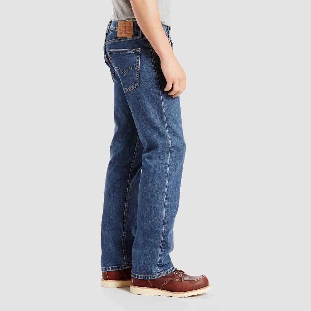 Men's Levi's® 505™ Regular Fit Stretch Jeans, Size: 34X30, Stonewash Product Image