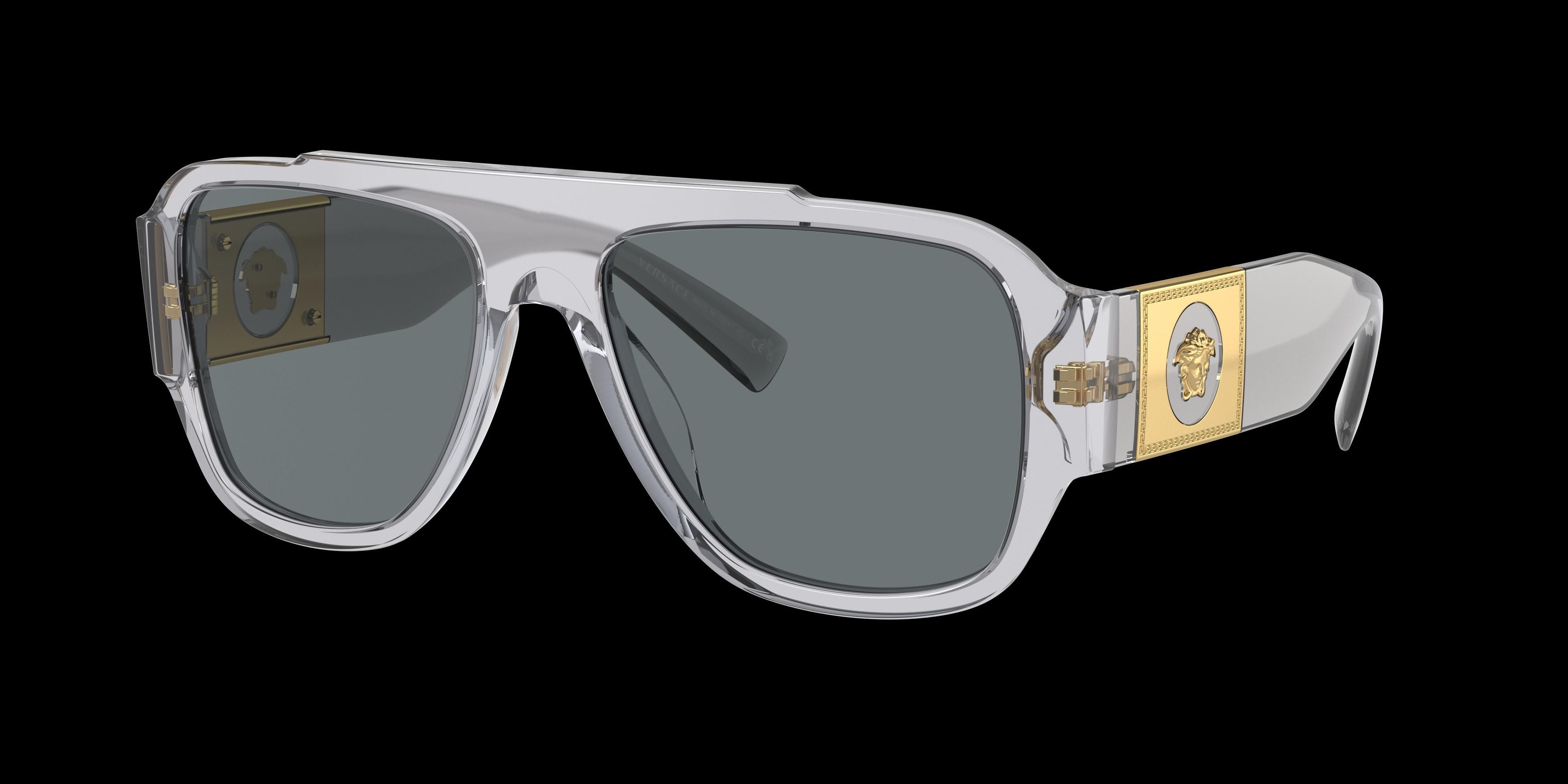 Versace Mens Ve4406 56mm Rectangle Sunglasses Product Image