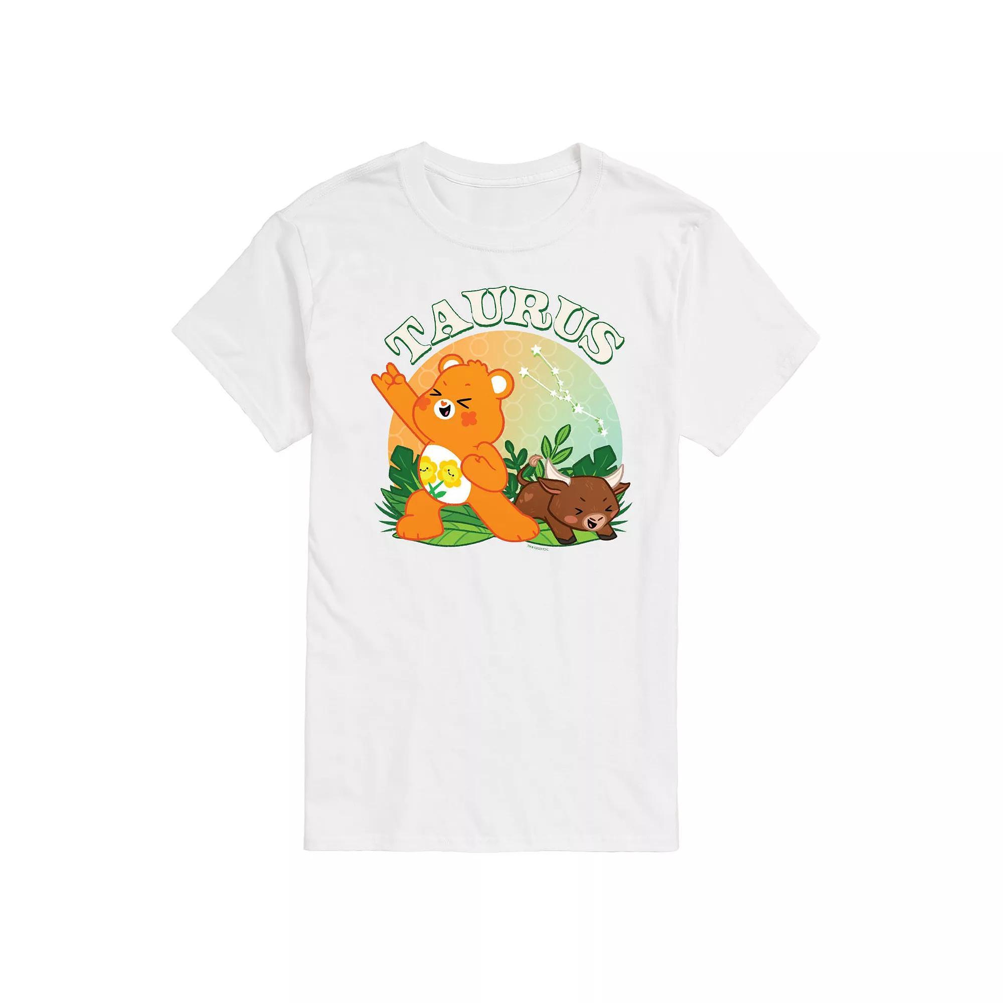 Big & Tall Care Bears Taurus Graphic Tee, Mens Product Image