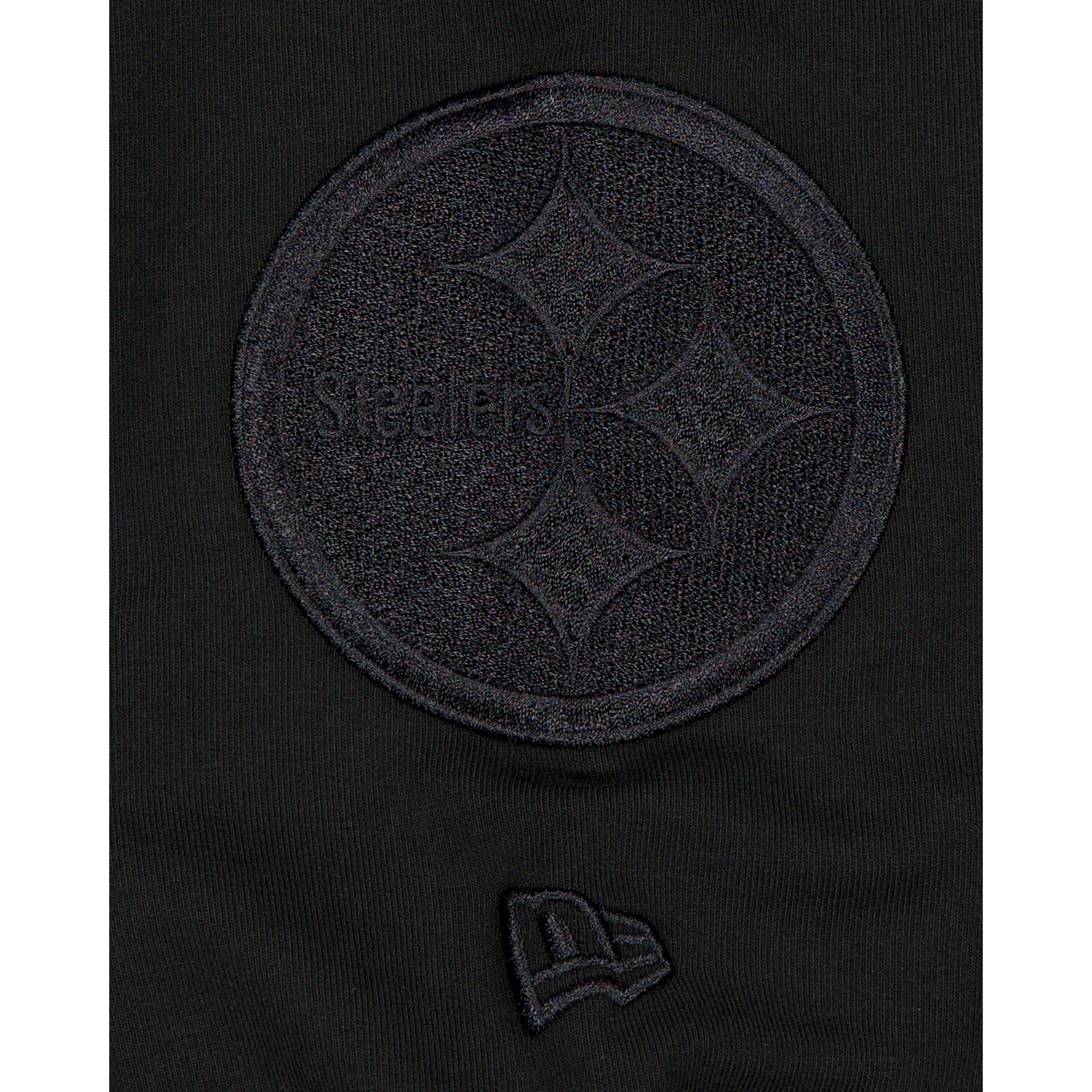 Chicago Cubs Black on Black Logo Select Hoodie Male Product Image
