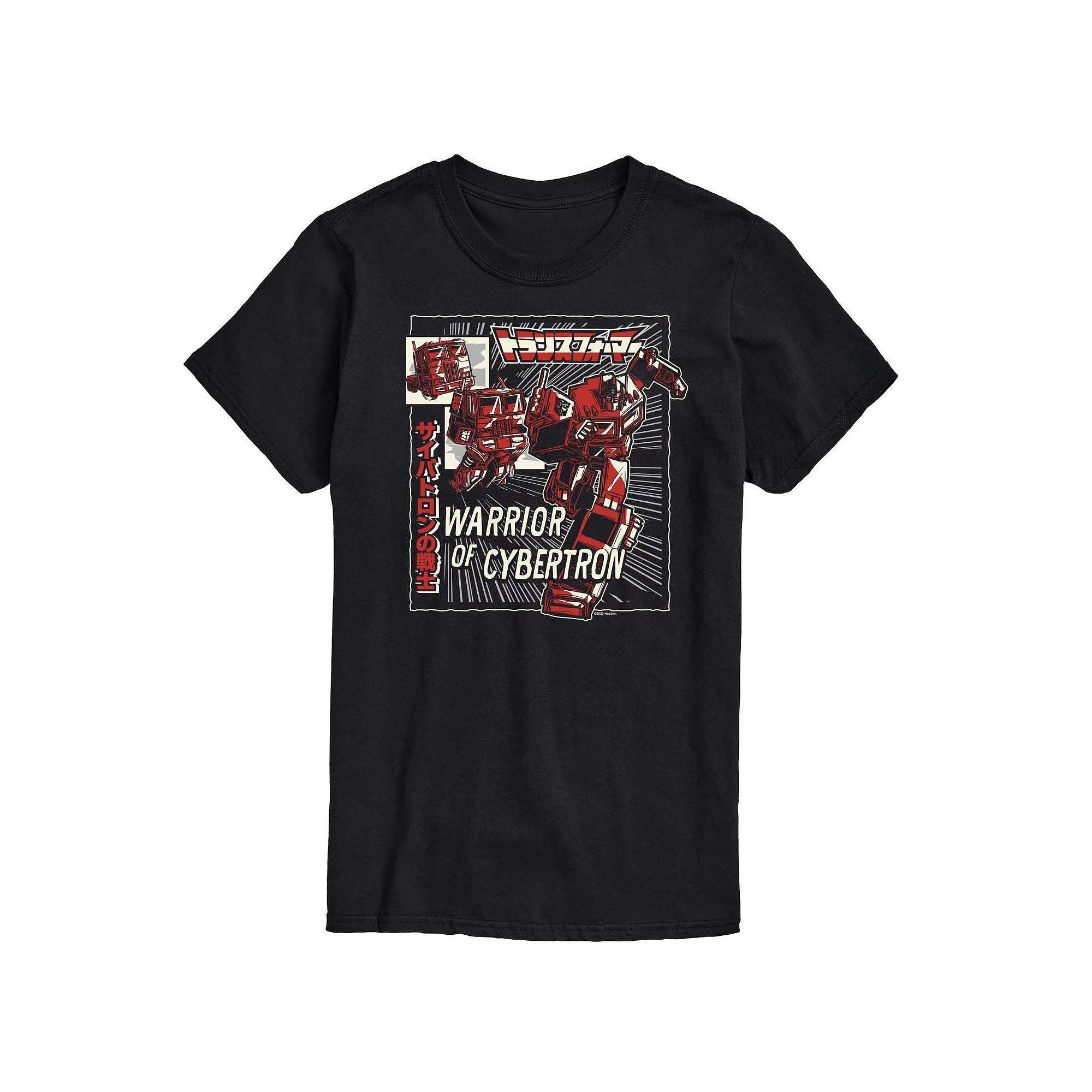 Mens Transformers Warrior Of Cybertron Graphic Tee Blue Product Image