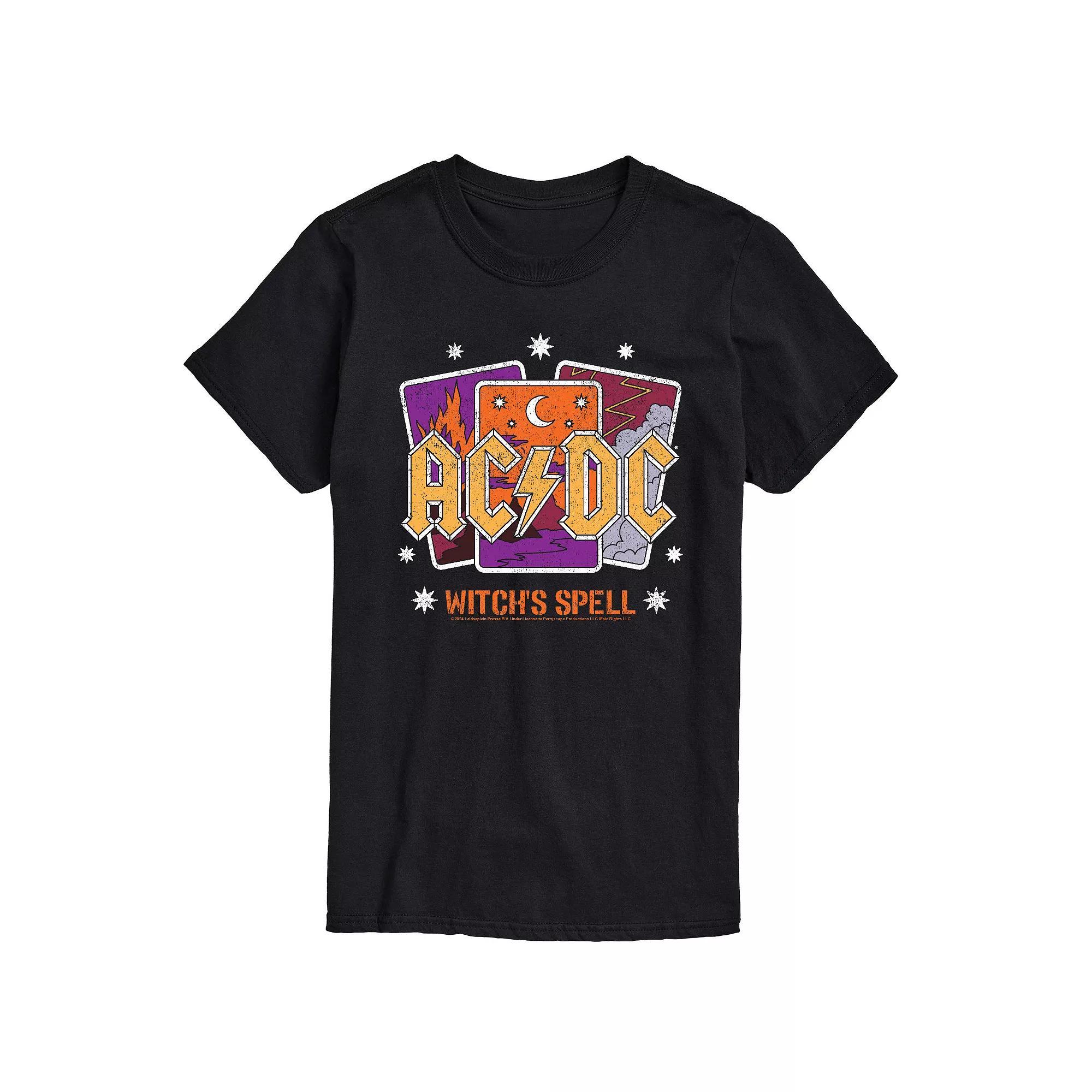 Mens ACDC Witchs Spell Graphic Tee Product Image