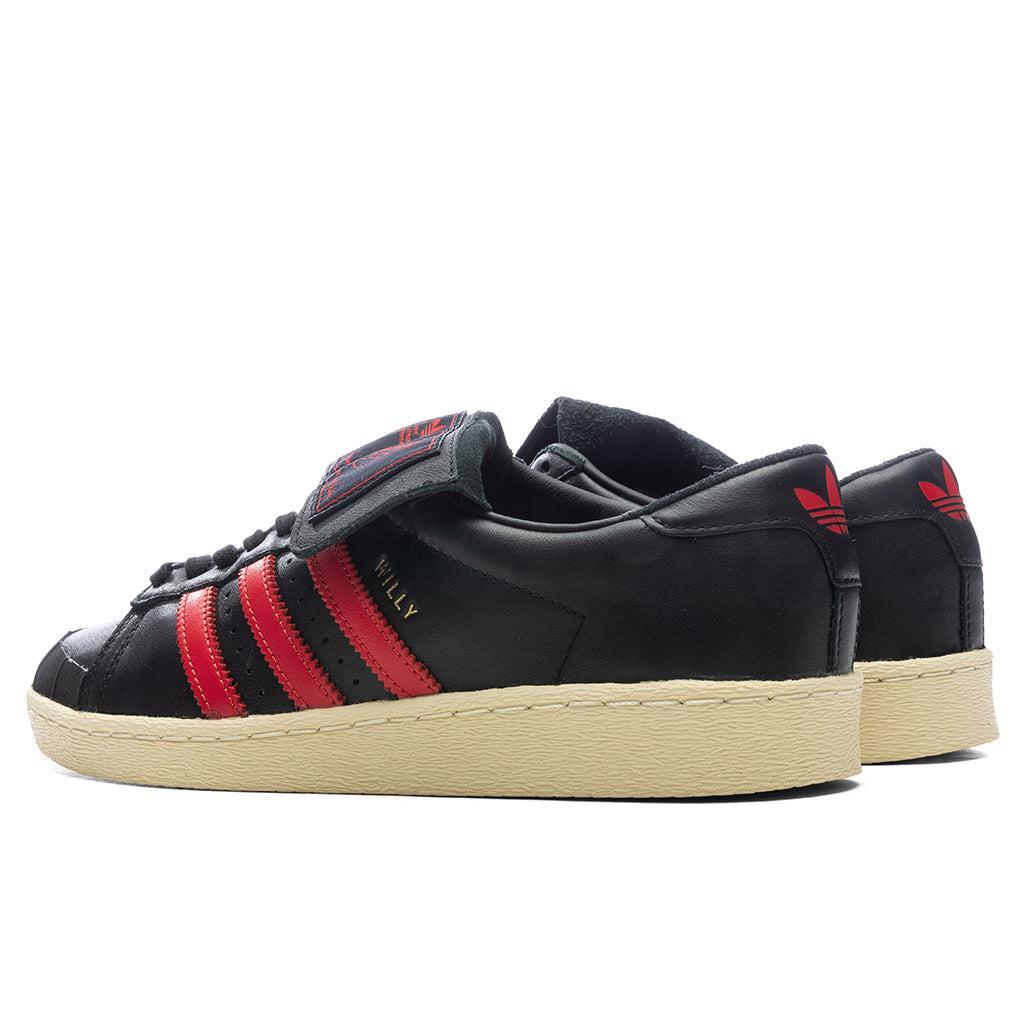 Adidas Originals x Willy Chavarria Jabbar Low - Core Black/Red Male Product Image