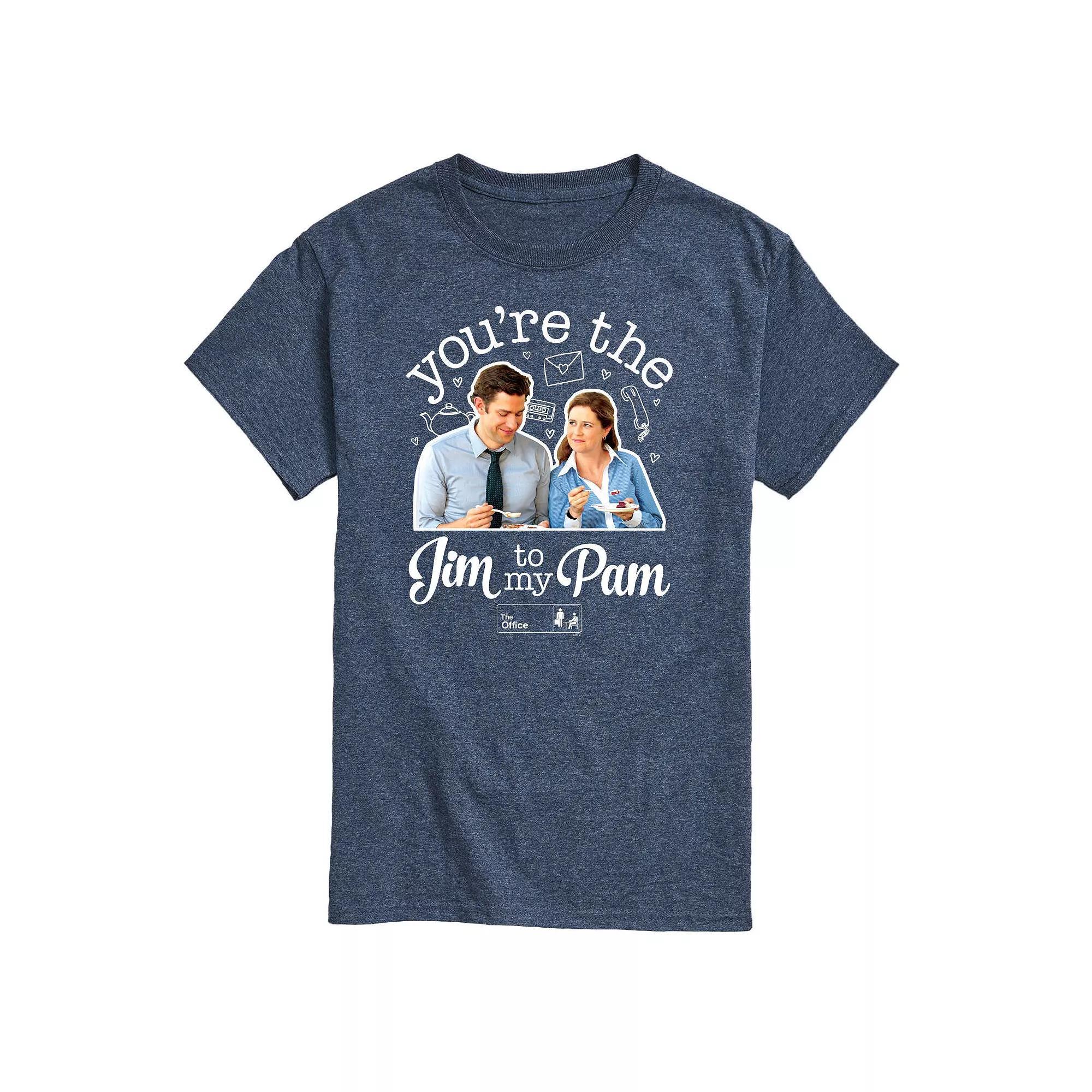 Mens The Office Jim To My Pam Tee Product Image