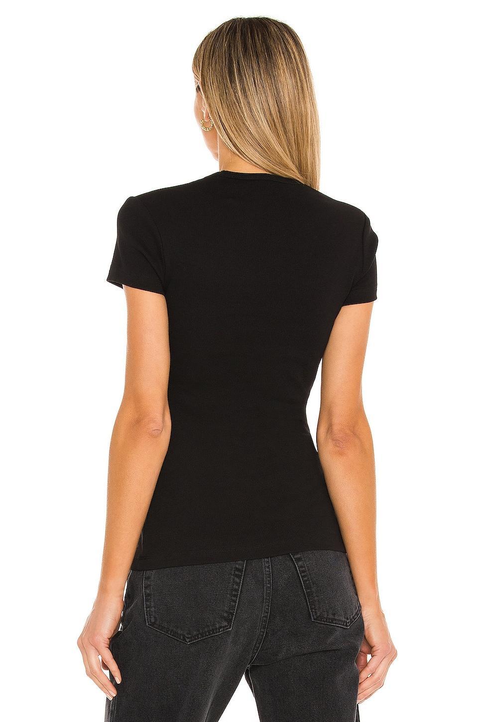Basic Ribbed Tee OFF-WHITE Product Image