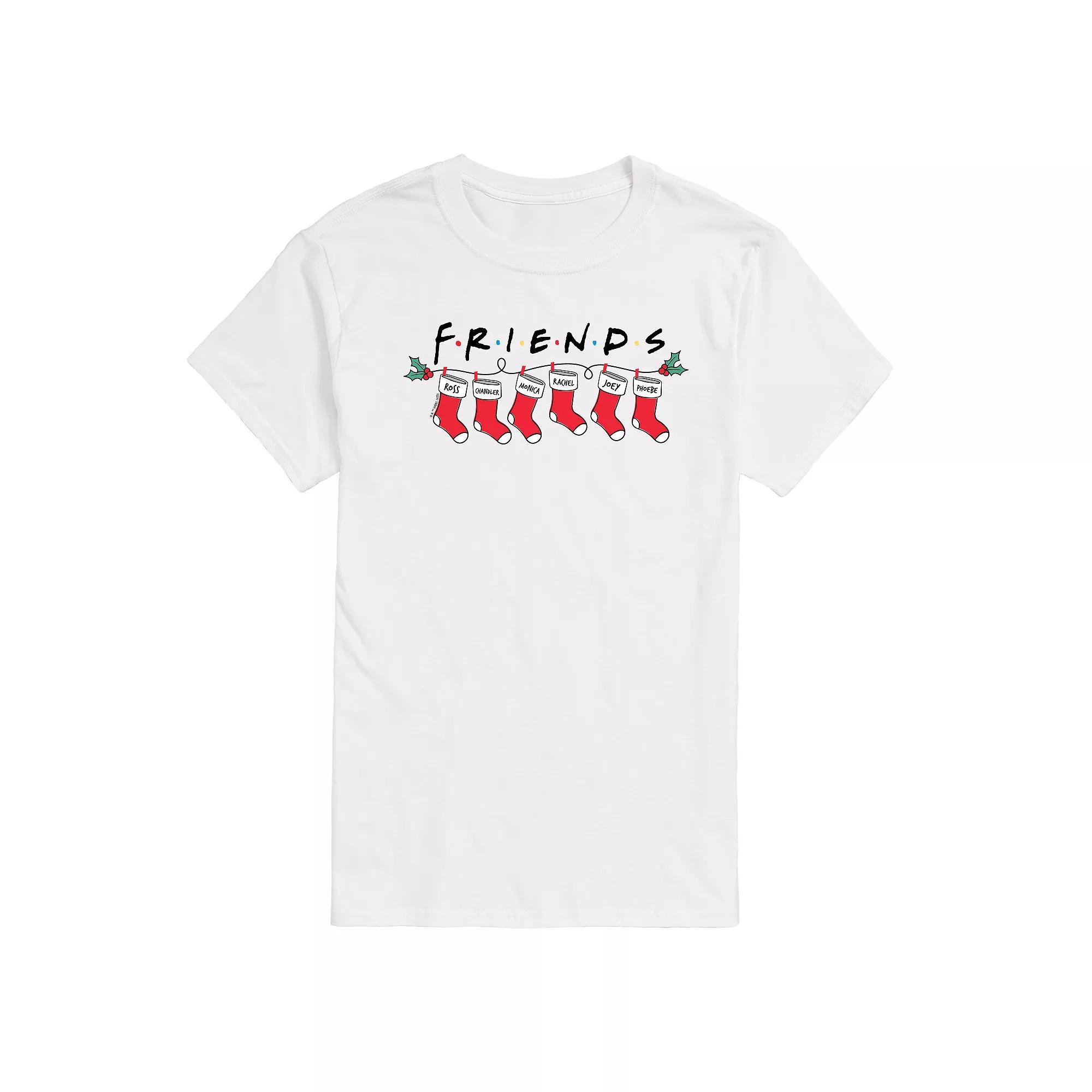 Mens Friends Stockings Graphic Tee Product Image