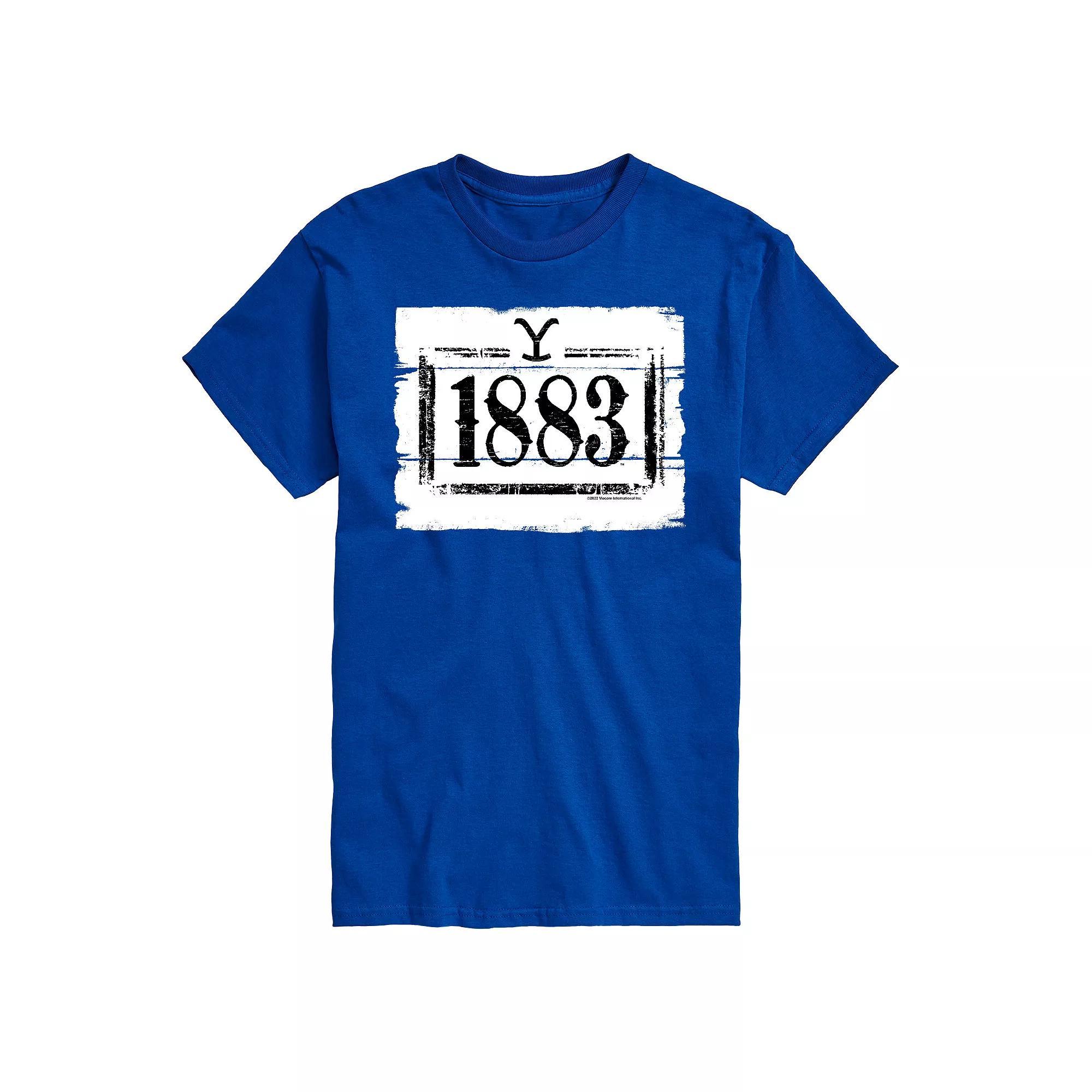 Big & Tall 1883 Wood Sign Graphic Tee, Mens Product Image