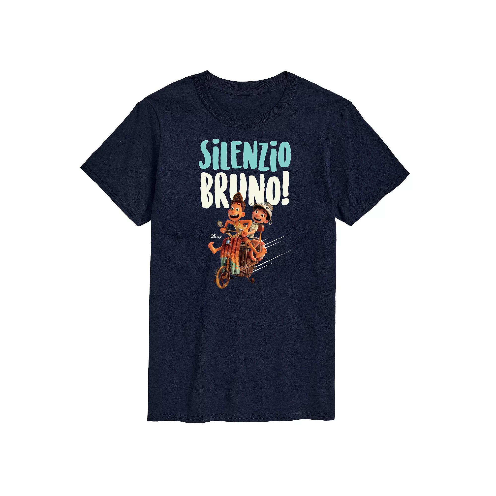 Disney Villains De Vil Mens Graphic Tee Blue Product Image