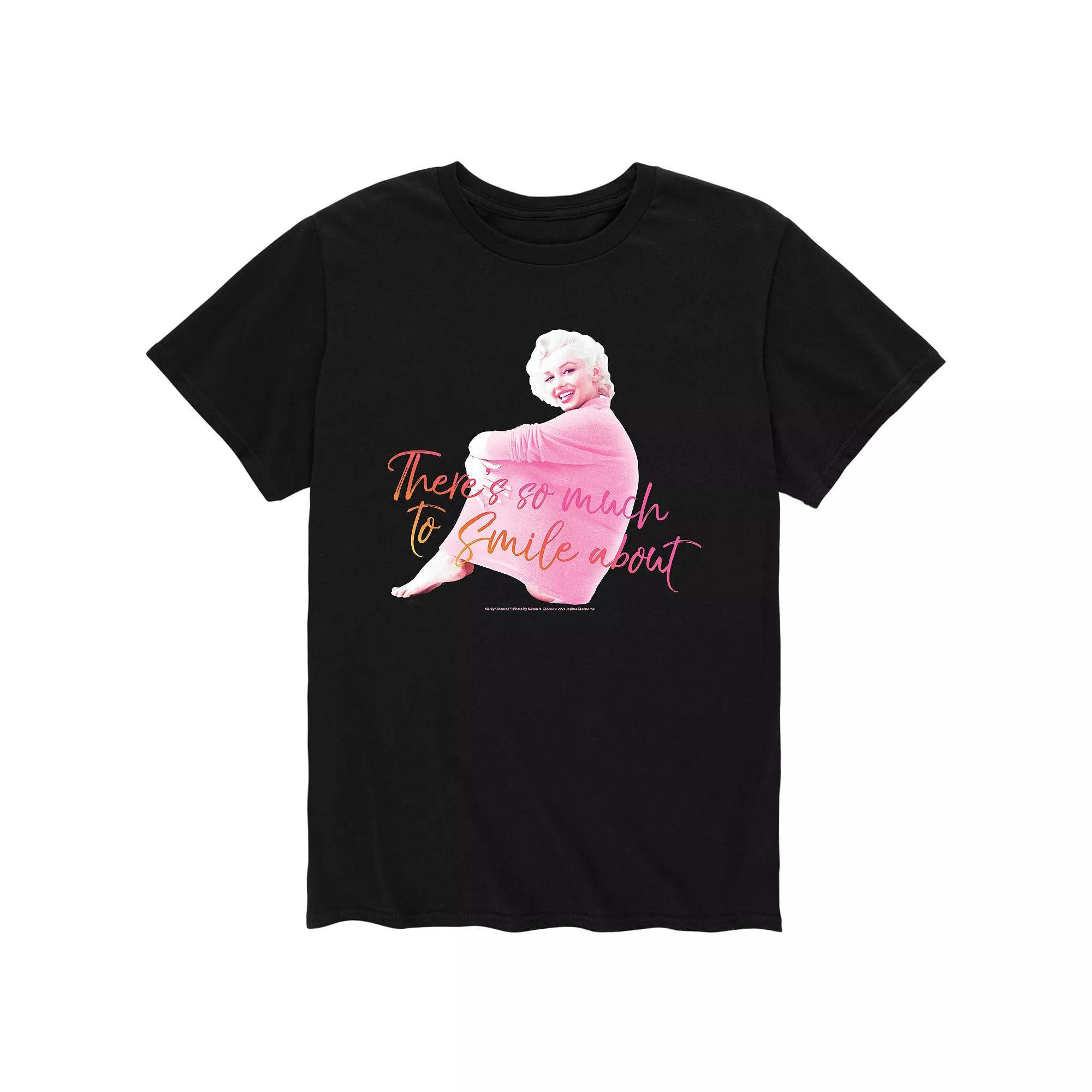 Mens Marilyn Monroe Quote Tee Product Image