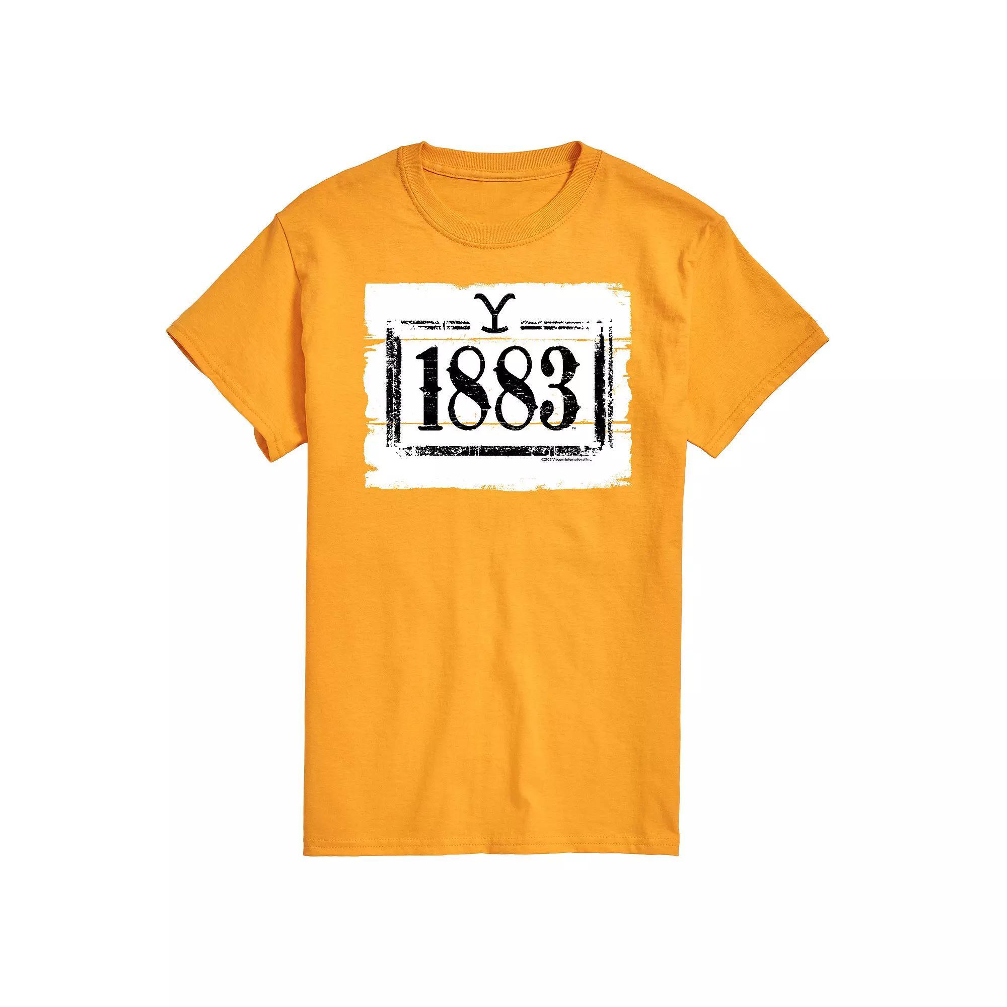 Mens 1883 Wood Sign Tee Product Image