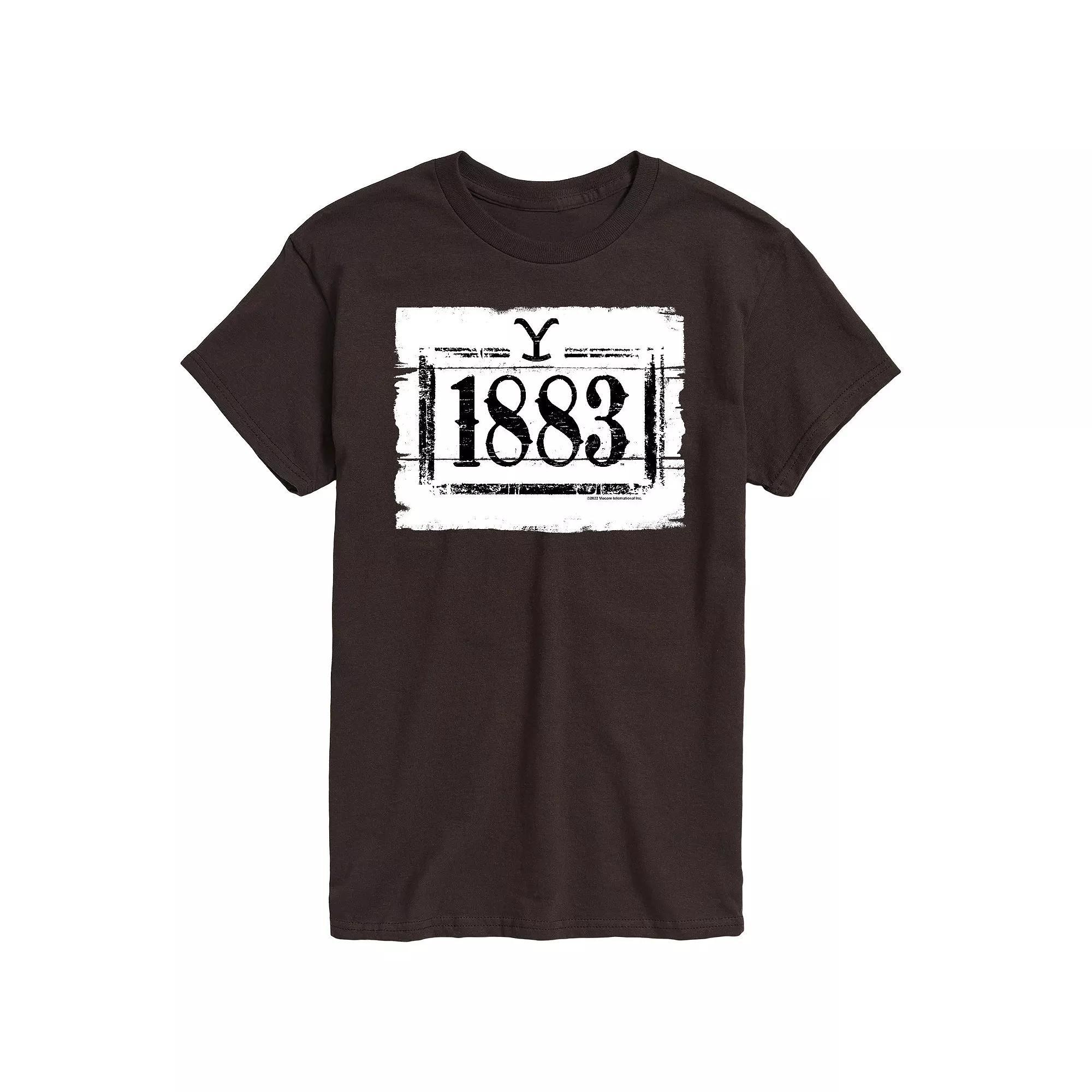 Mens 1883 Wood Sign Tee Product Image
