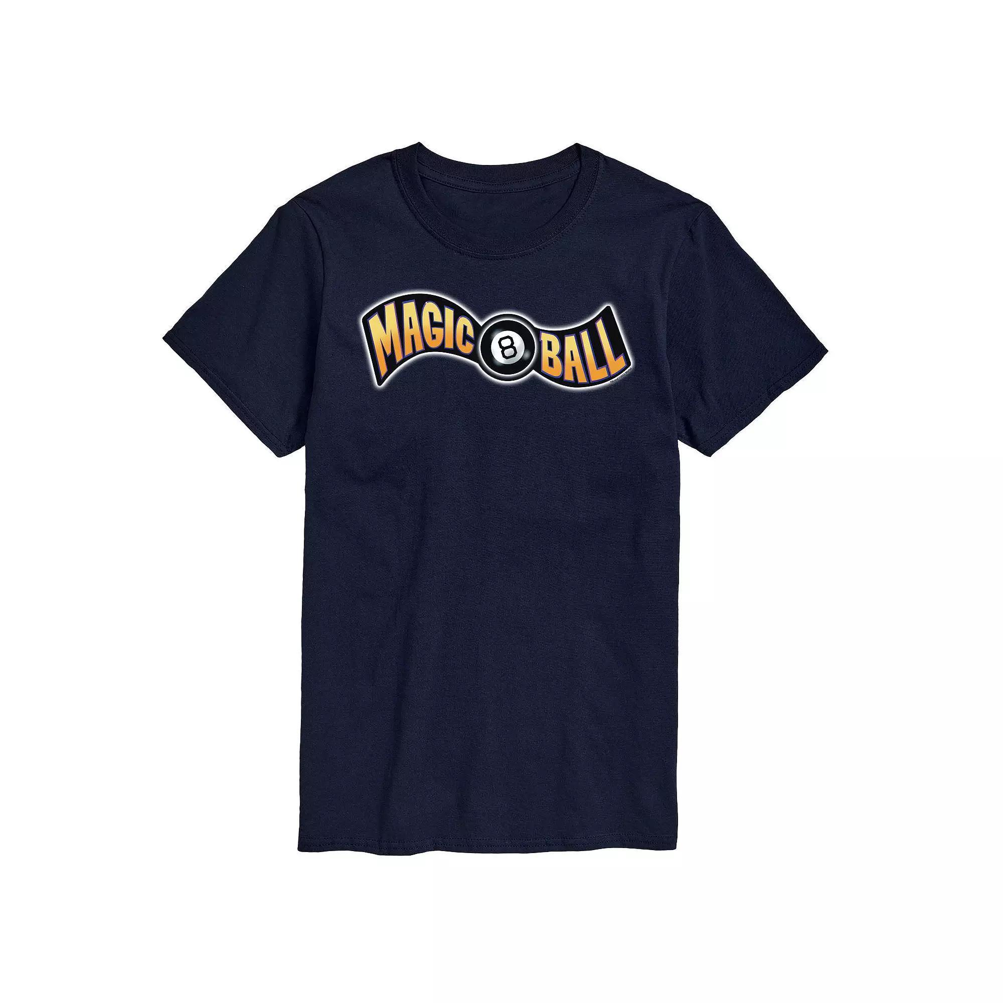 Big & Tall Magic 8 Ball Logo Graphic Tee, Mens Blue Product Image