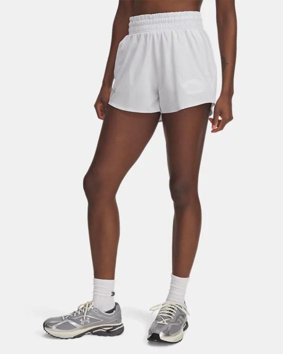 UA Flex Woven Collegiate Womens 3 Shorts Product Image