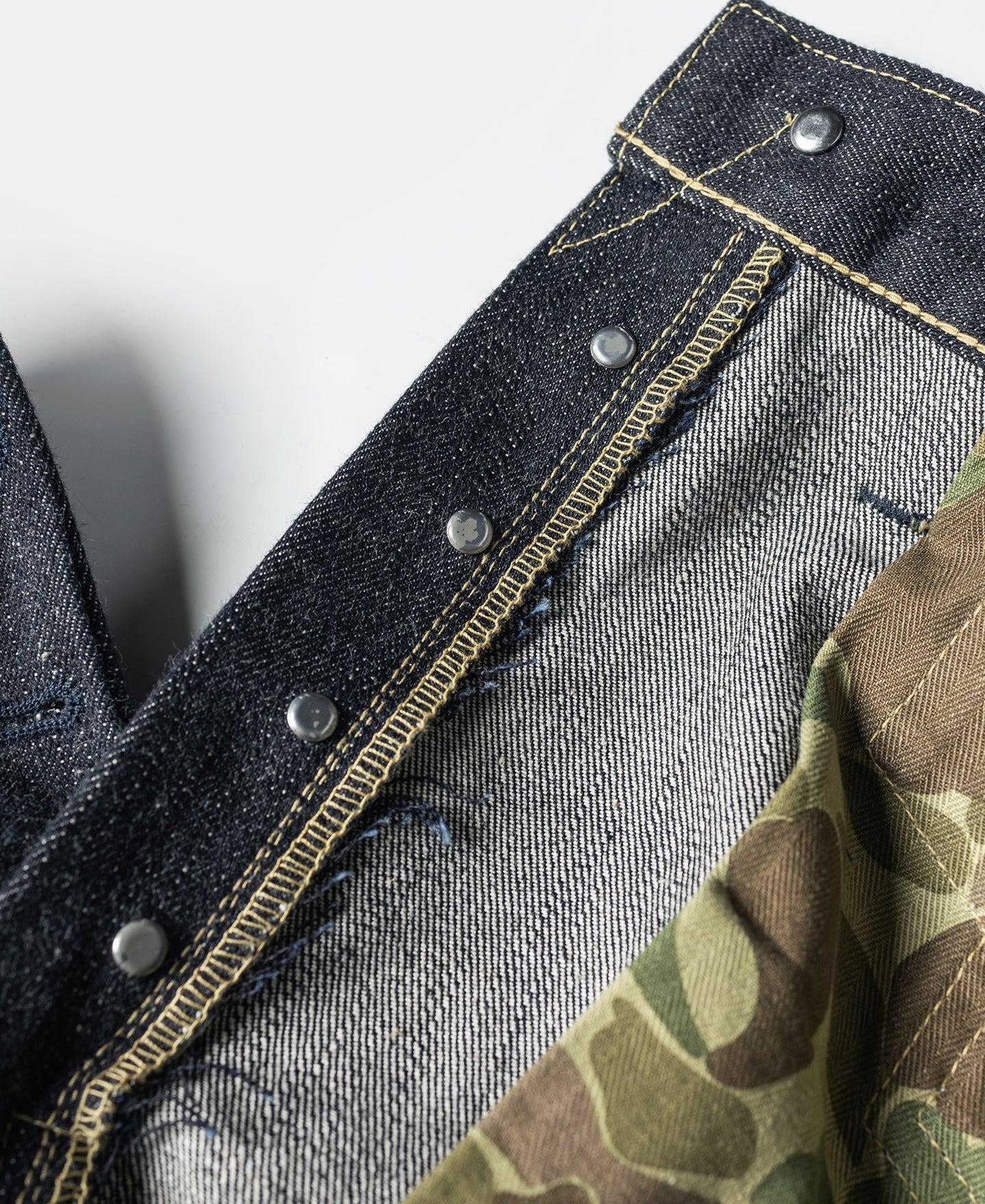 S801XX 1943 War Simplified Model Selvedge Denim Jeans Product Image
